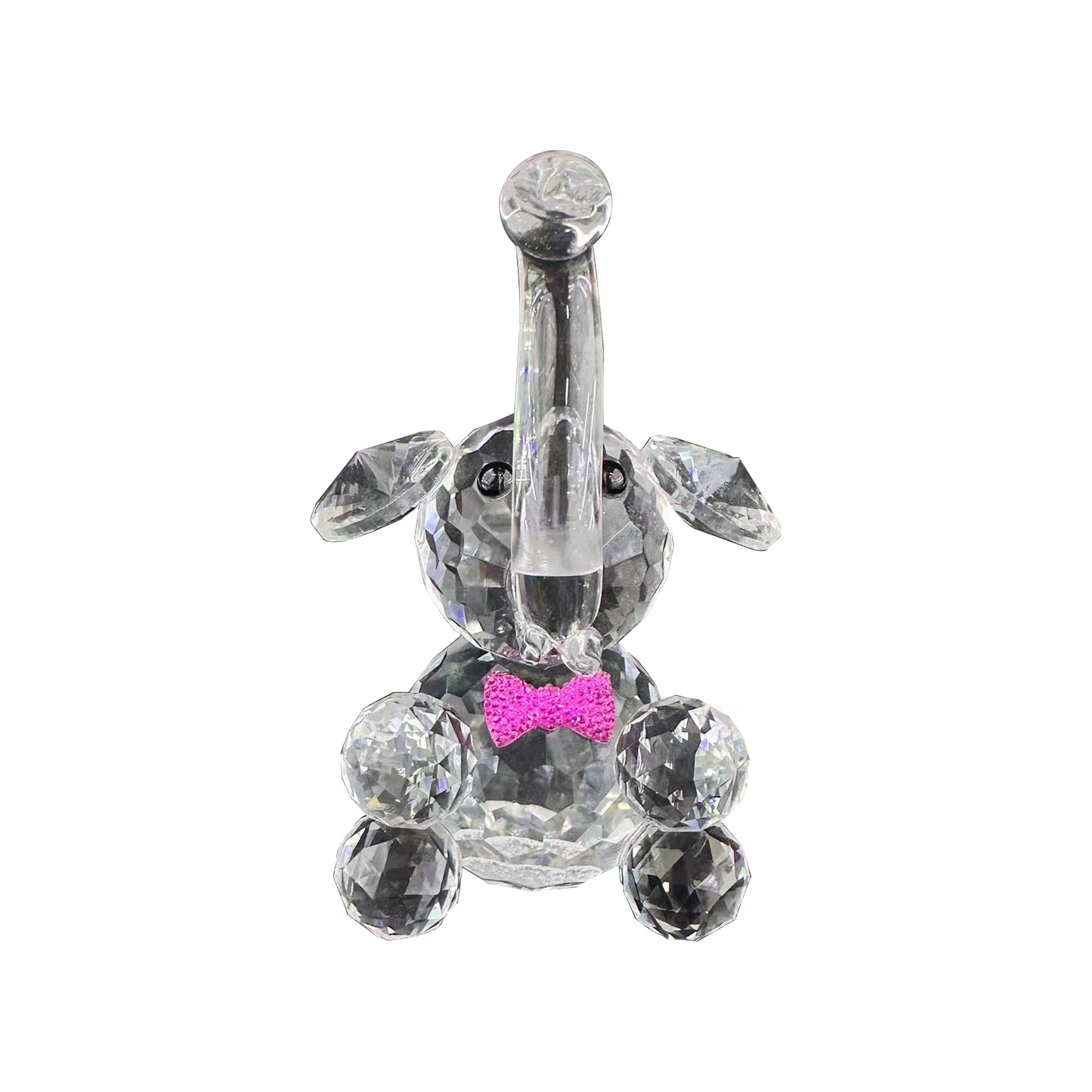 Crystal Decorative Elephant - 1209B