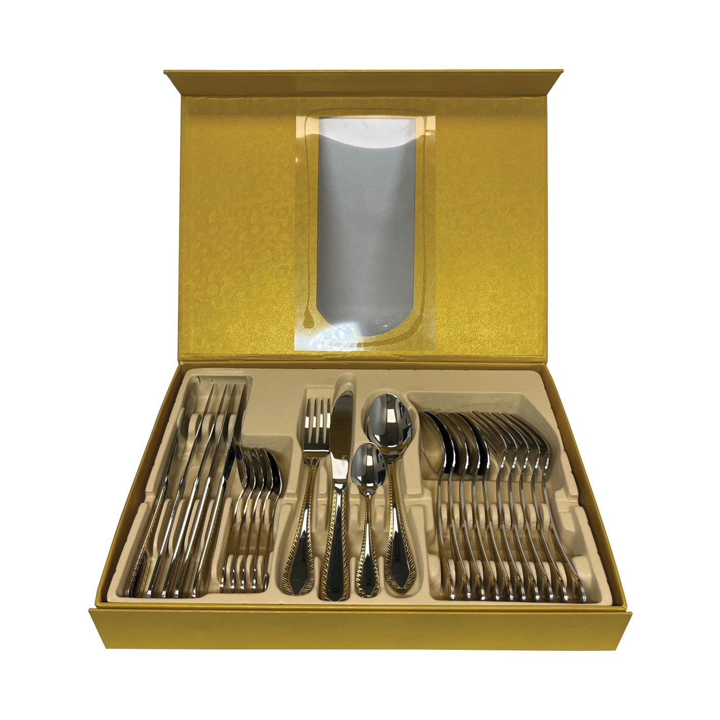 Stainless Steel Spoon/Fork 24 Set BK-6546