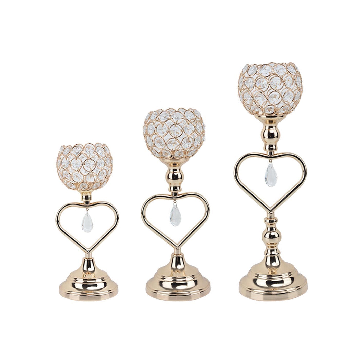 Crystal Candle Holders - 32416-21