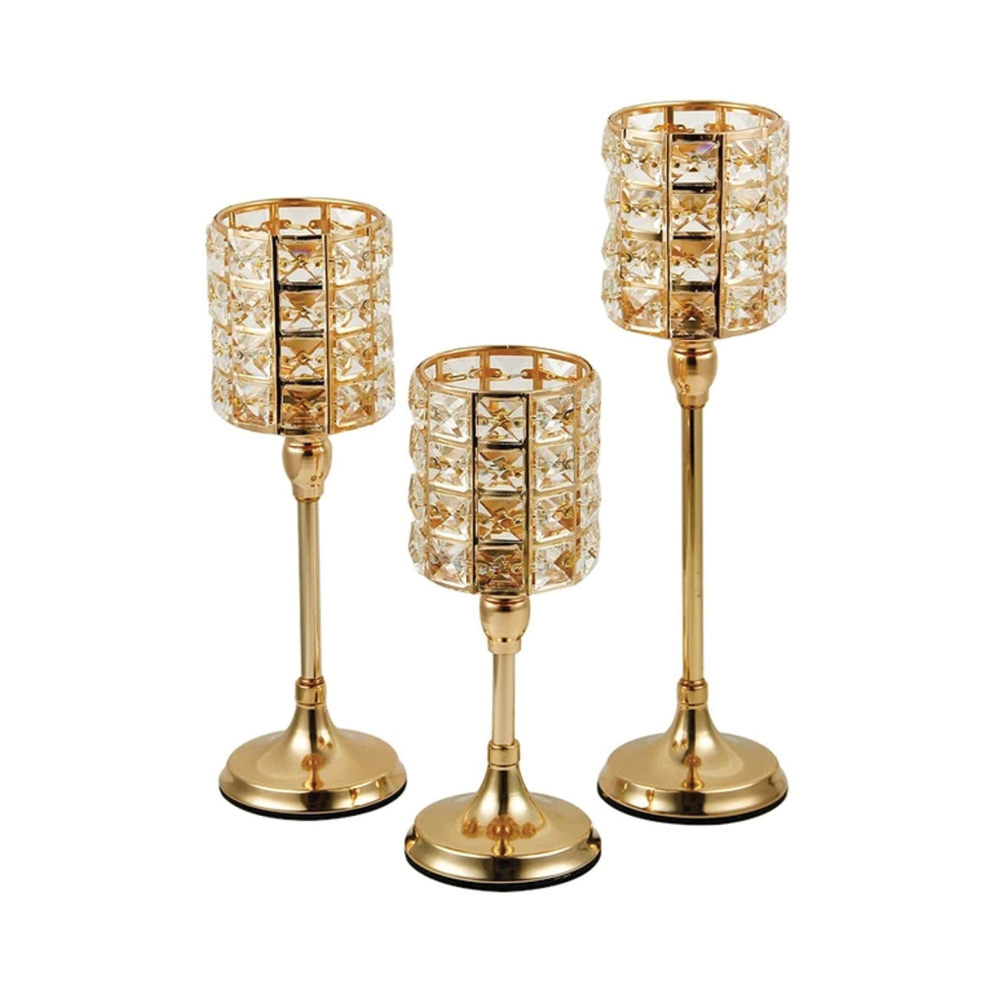 Crystal Candle Holders - 32416-22