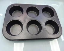 6 HOLE CUPCAKE BAKING TRAY 16389-1