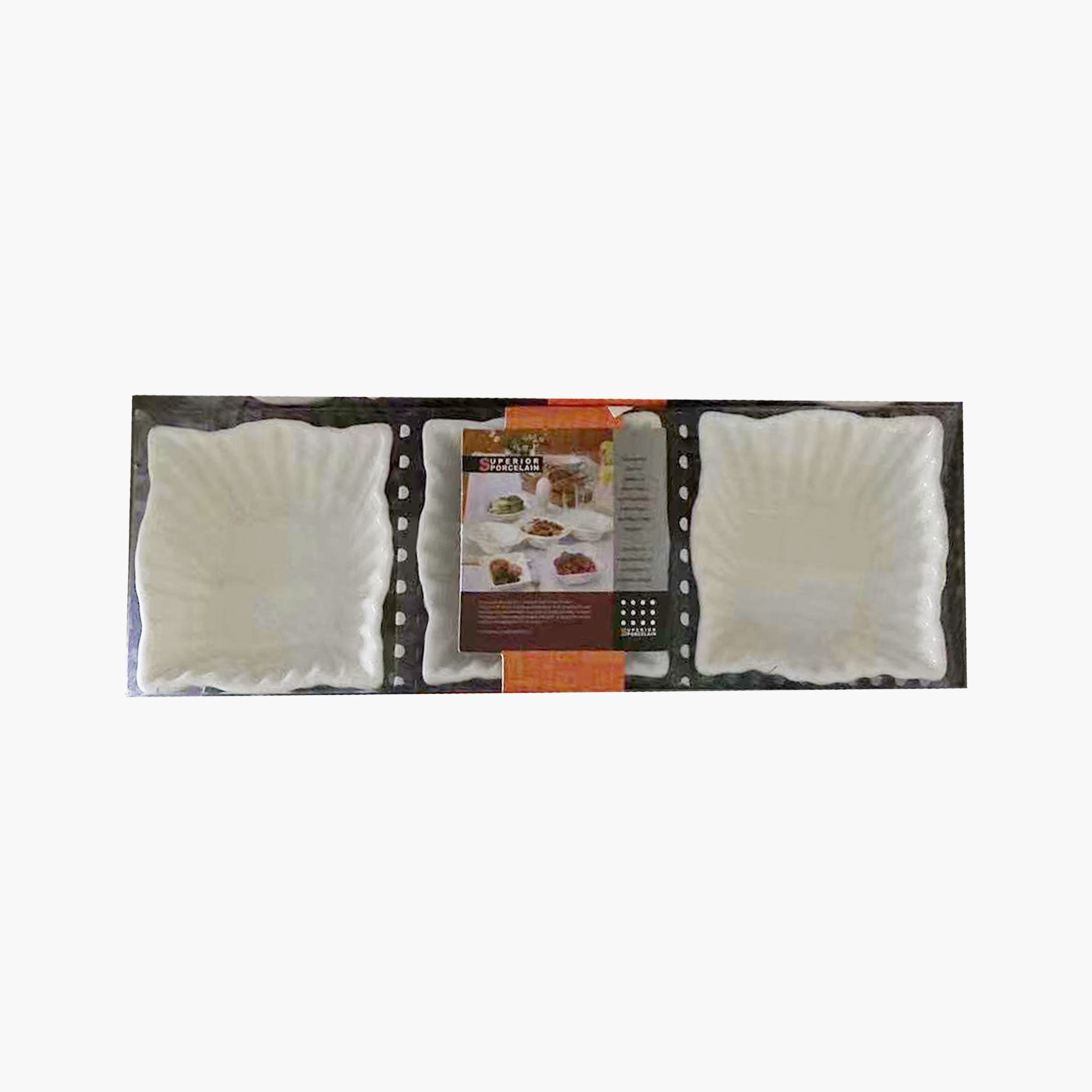 Ceramic Candy Bowl 3pcs Set - 4567