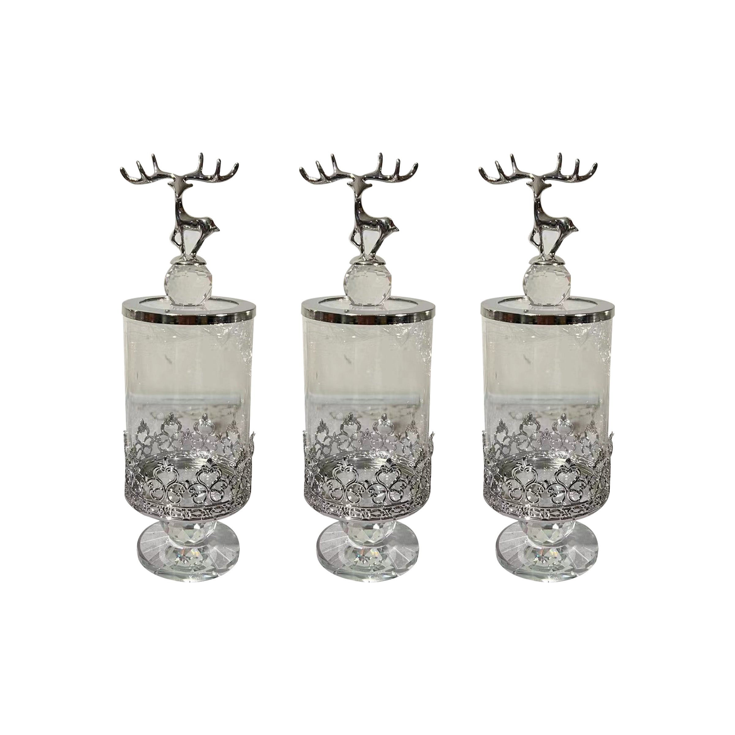 Candy Jar Set 3pcs - 556