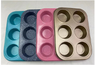 6 HOLE CUPCAKE BAKING TRAY 16389-39