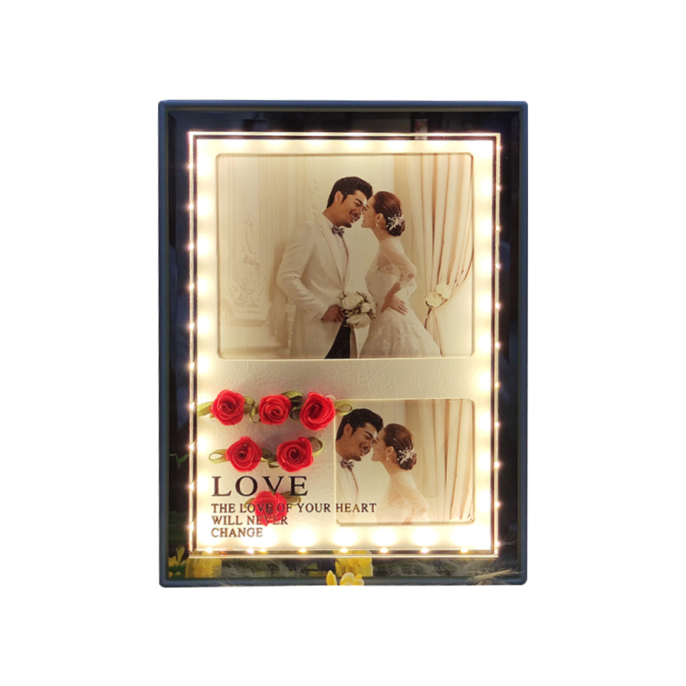 Photo Frame with LED Warm Light - 7102A
