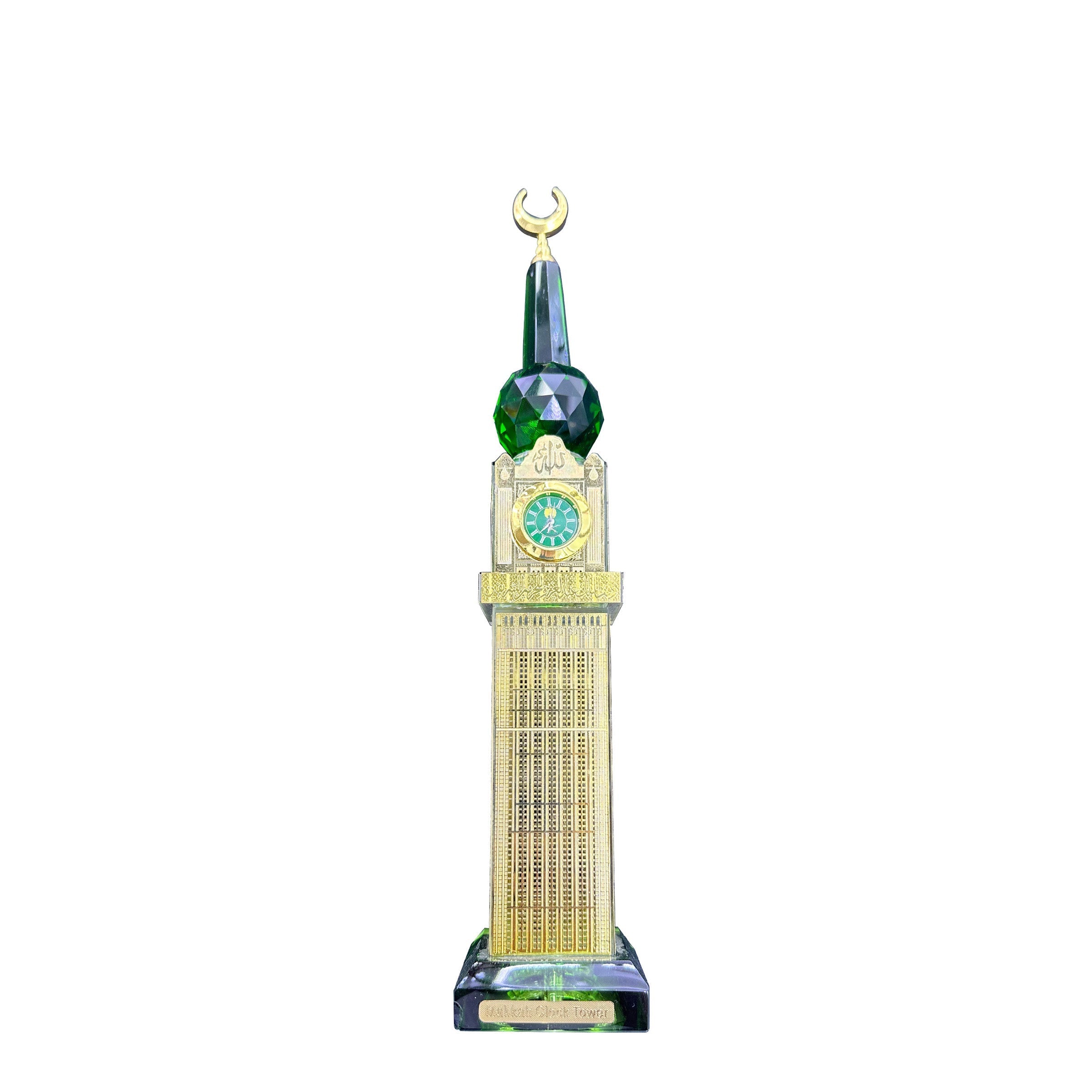 Crystal Decor with Light Mecca Tower 50x50mm - 7804-21