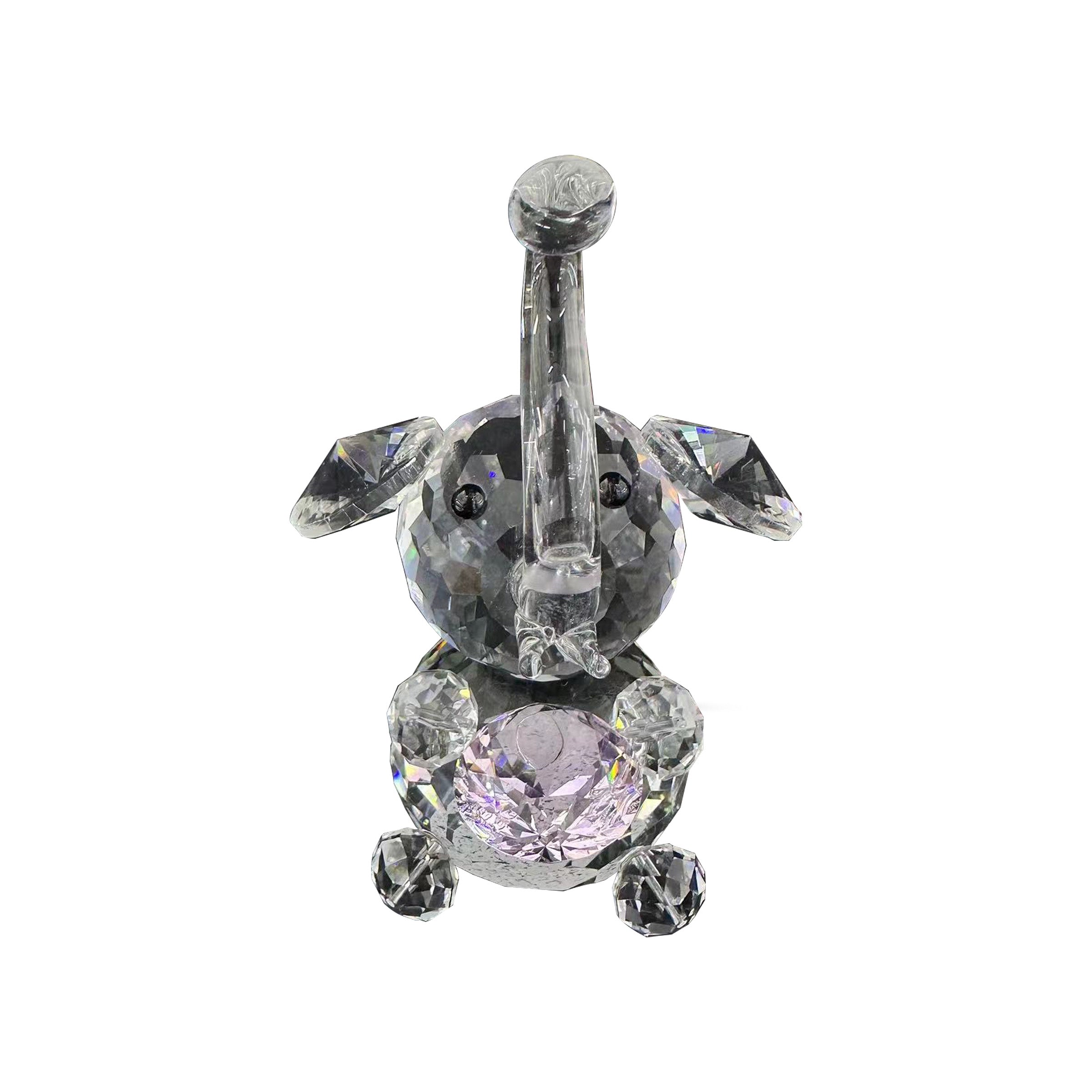 Crystal Decorative Elephant - 911-1E