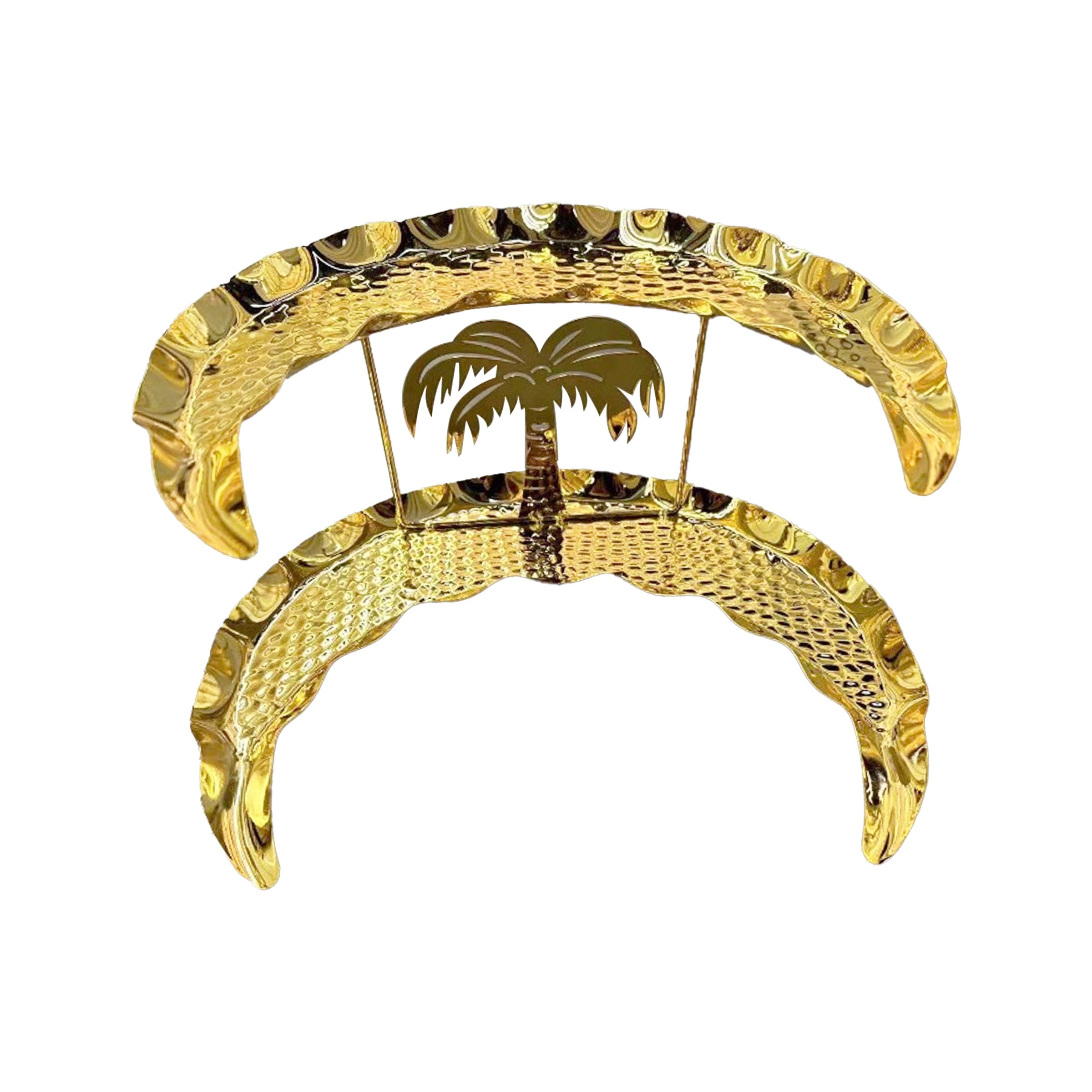 Candy Tray Set 2pcs Gold - CT-3125