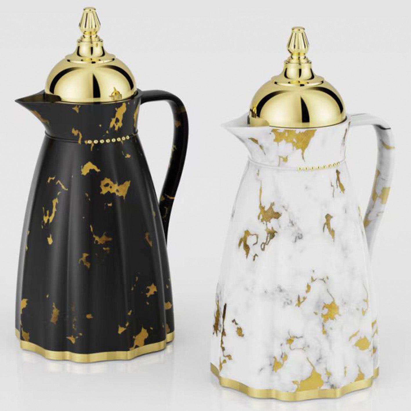 Vacuum Flask 1.0L Pink Glass Mix Color DR-100DWG