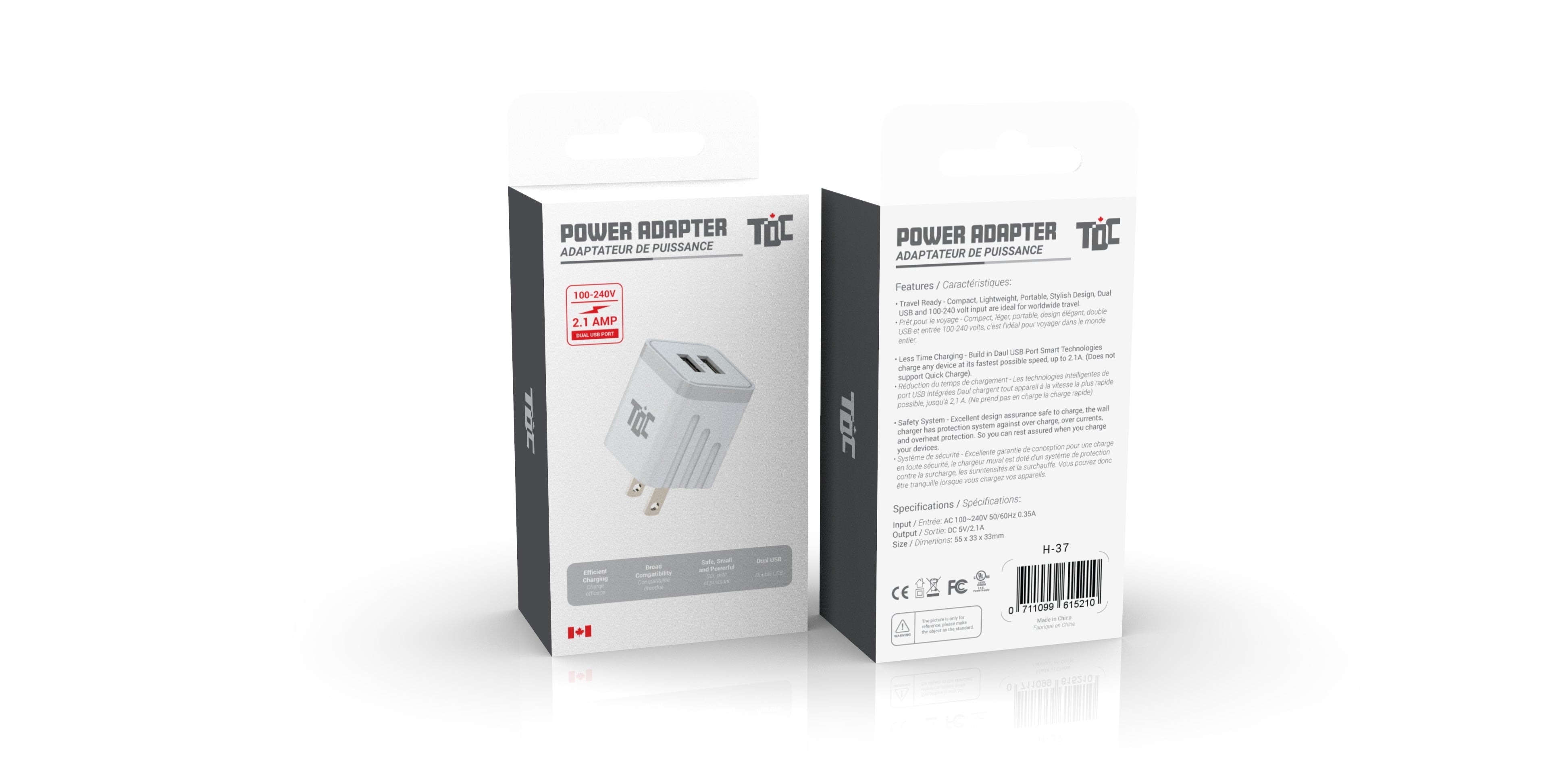 TDC DUAL USB A ADAPTER