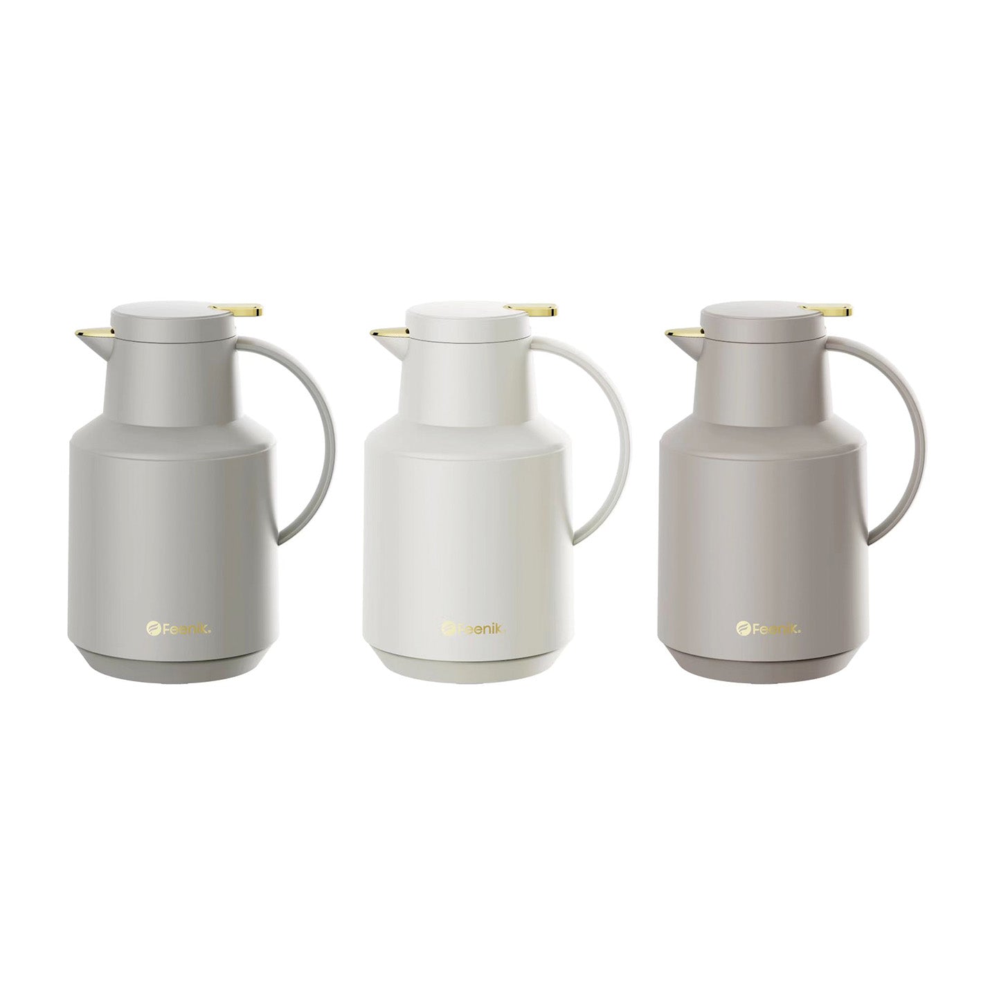 Vacuum Flask 1.5L Pink Glass Mix Color JA-150G