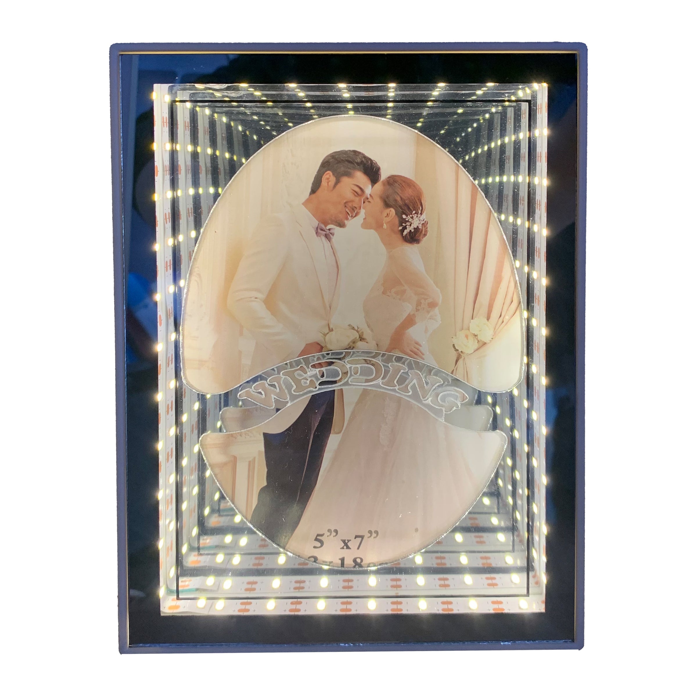 Photo Frame with LED Warm light Mix 6 Designs - MM3D-2025