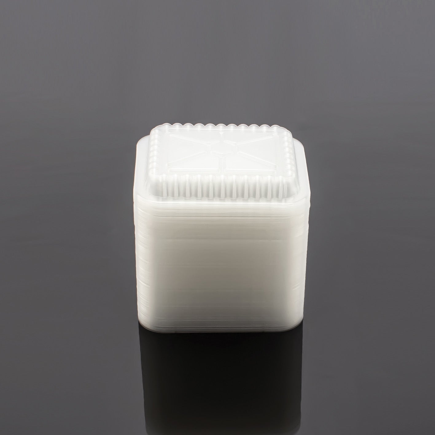 PP Square Lid 1LB - 1000pcs