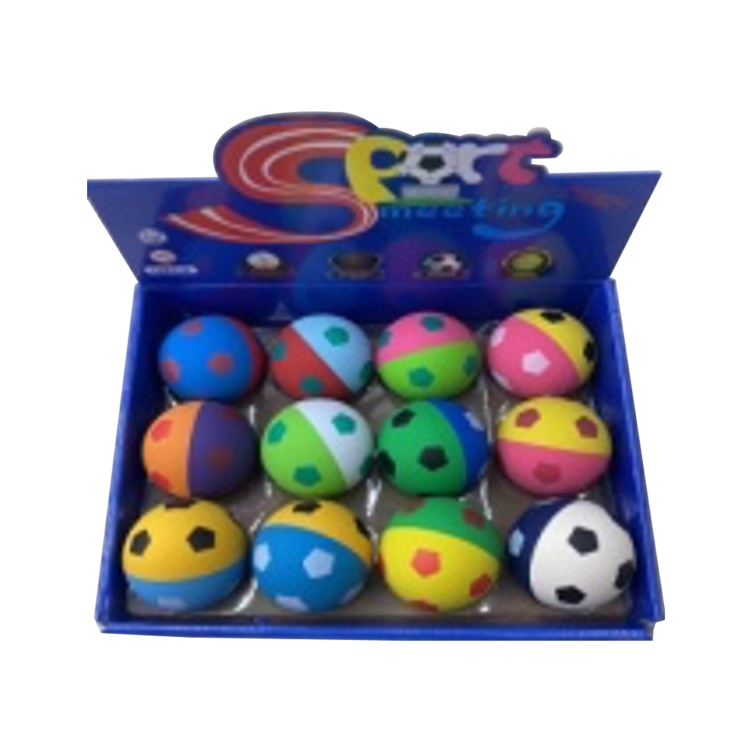 Toy Rubber Ball Dual Colors - RB-DC12