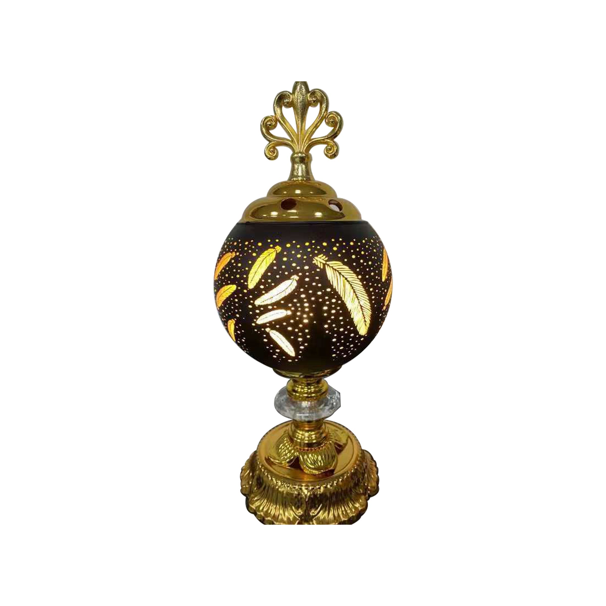 Electric Incense Burner with LED 6"x6"x11" - RL-1103ALED