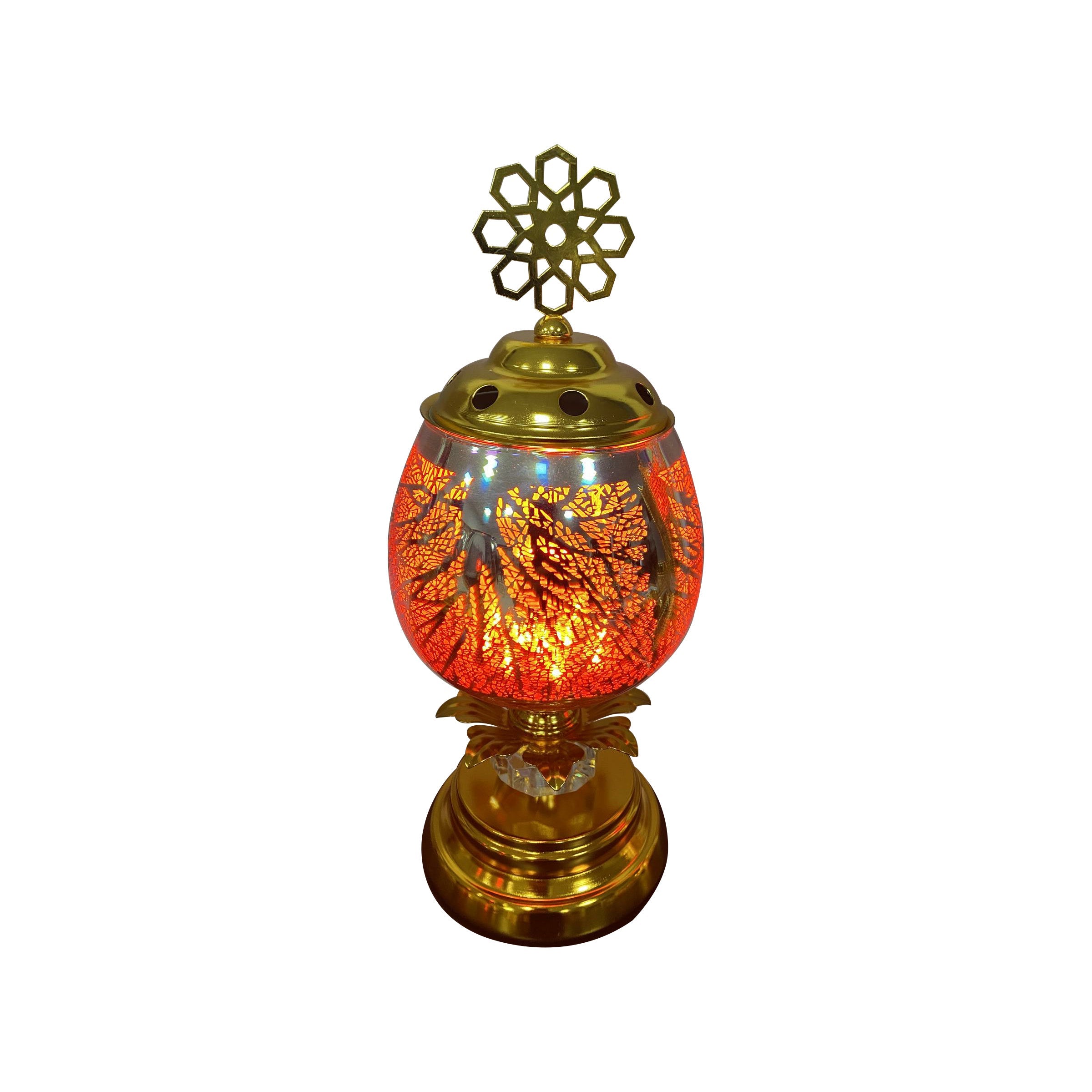 Electric Incense Burner with LED 7"x7"x11" - RL-1104-5LED
