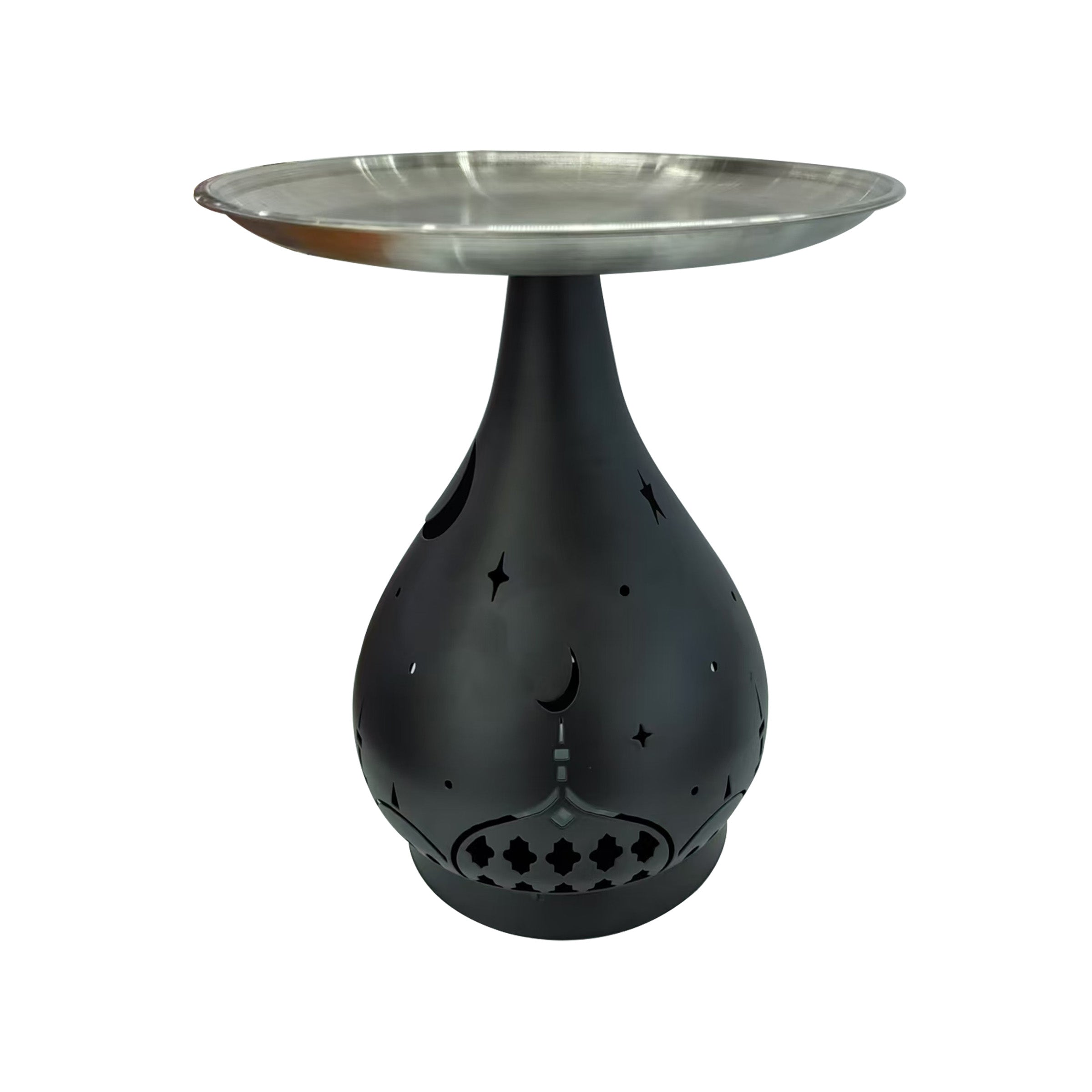 Ramadan Lantern with Tray 13x13x23cm - RM25-184