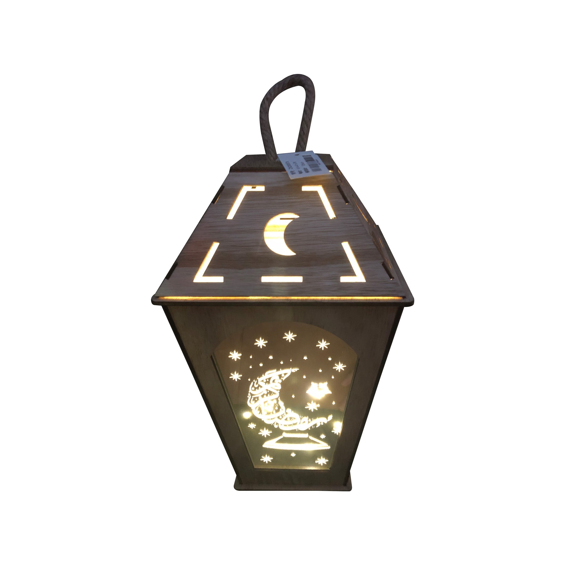 Ramadan Lantern LED 19x19x36cm - RM25-204