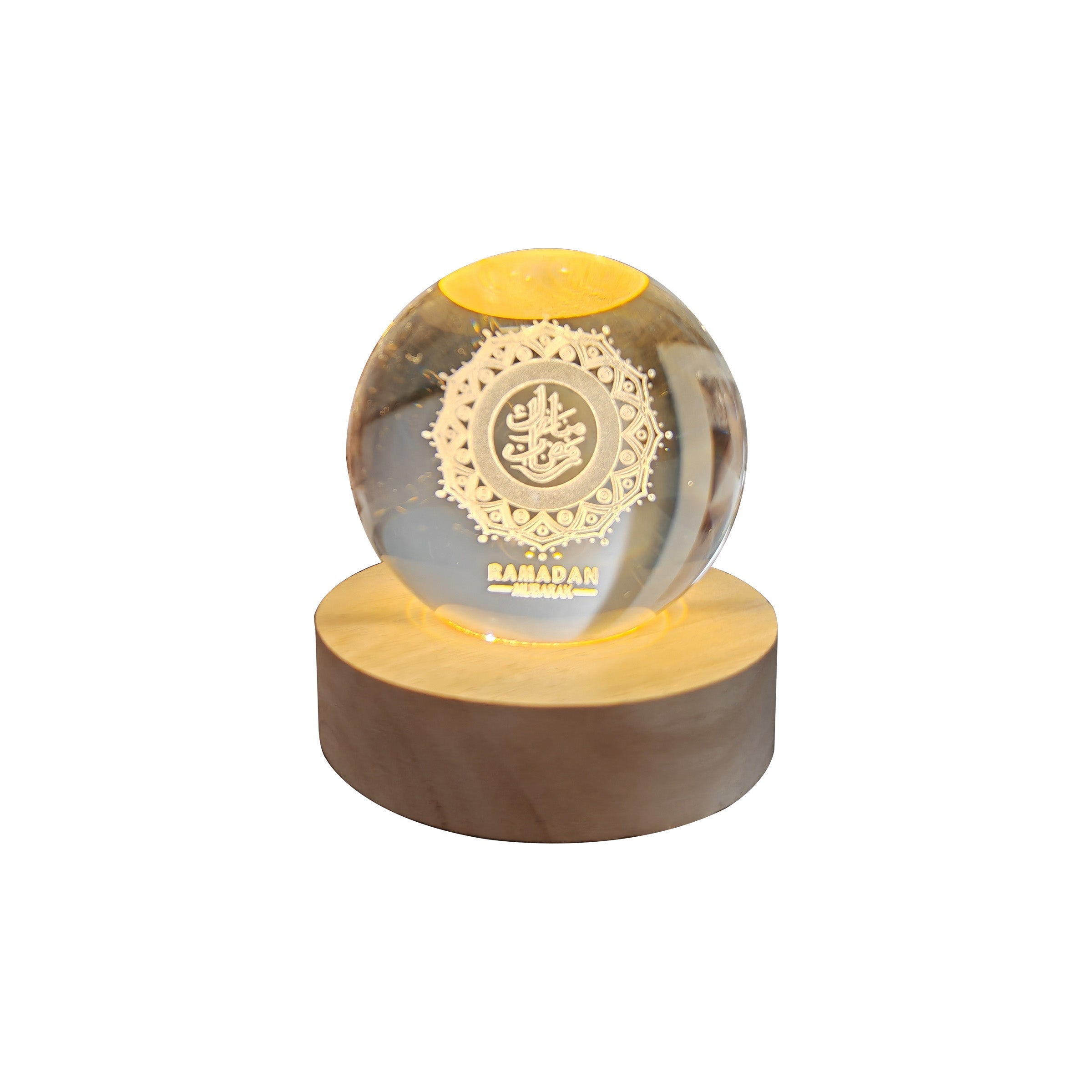 Ramadan Crystal Ball Pendant-MIX 8cm - RM25-209