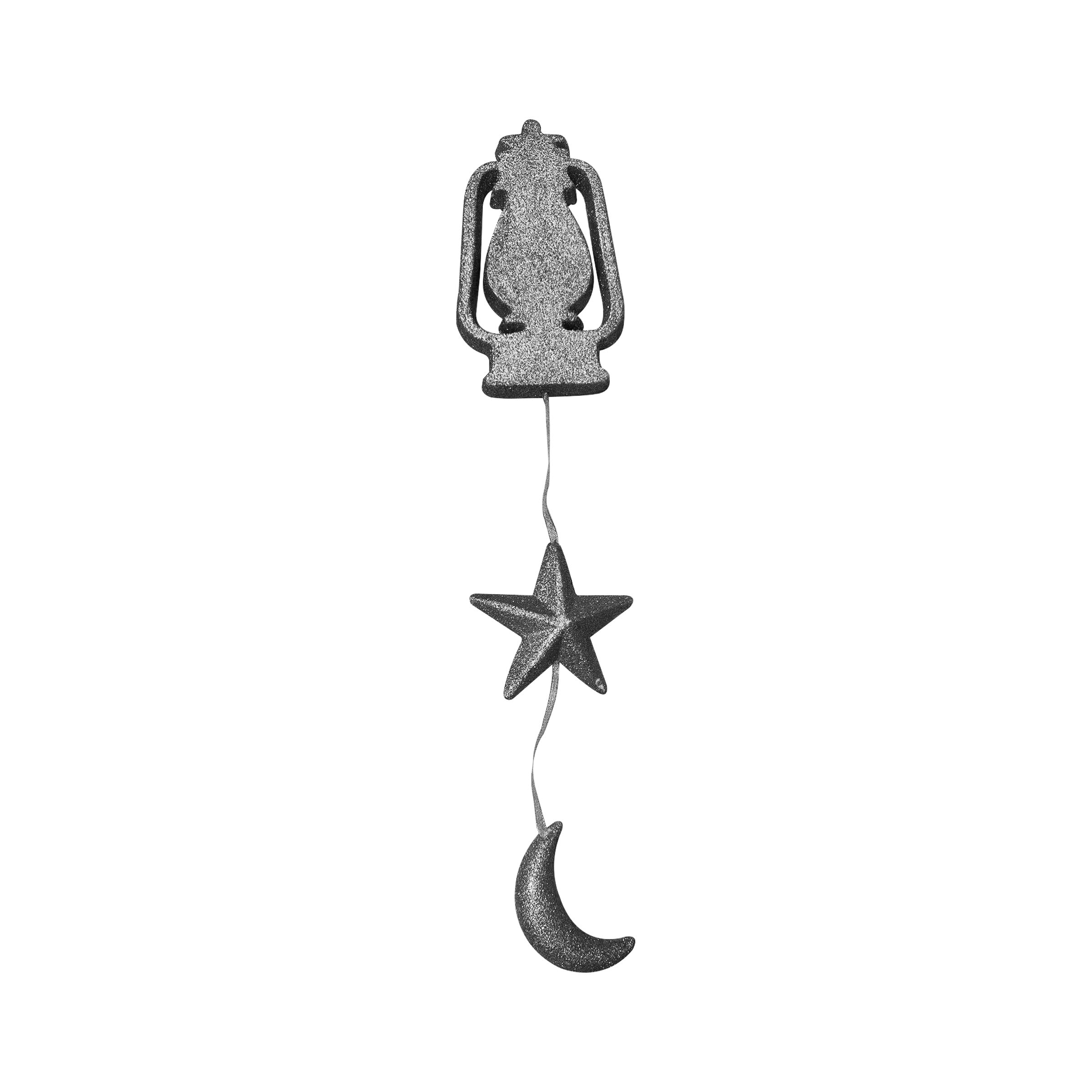 Ramadan Foam Hanging Pendant Silver RM25-324S
