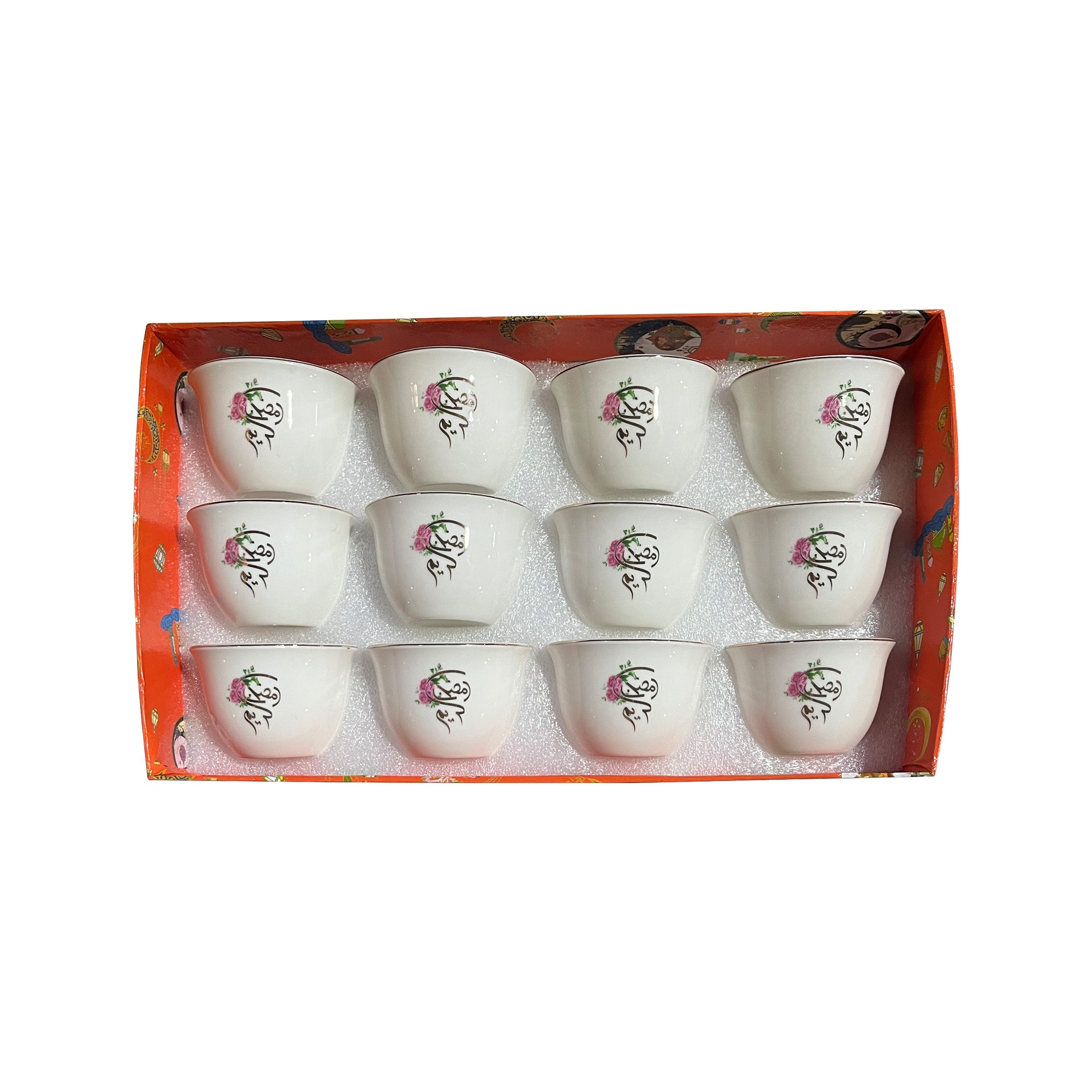 Ramadan Ceramic Cup Set 12pcs - RM25-34
