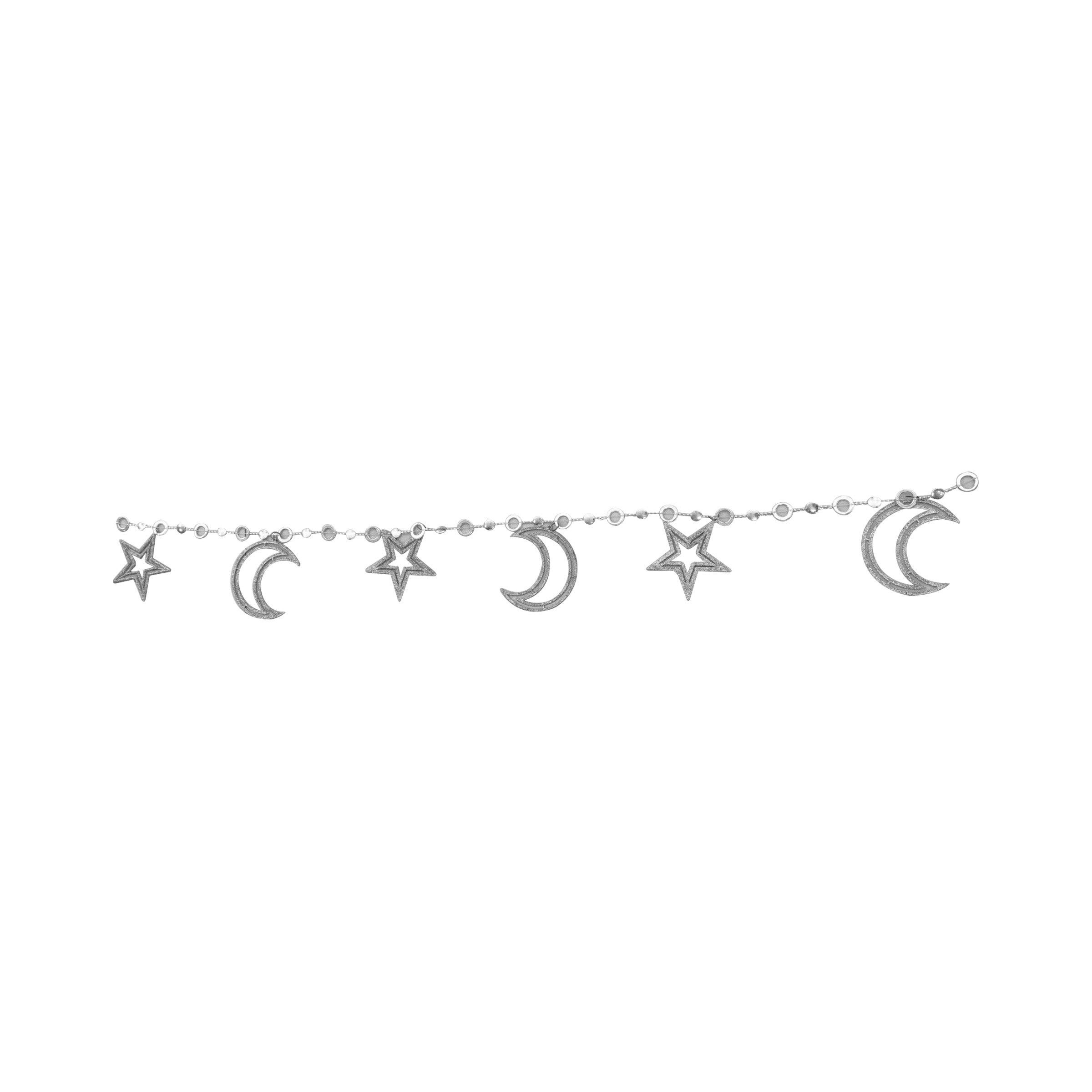 Ramadan Hanging Pendant Silver 117cm RM25-369S