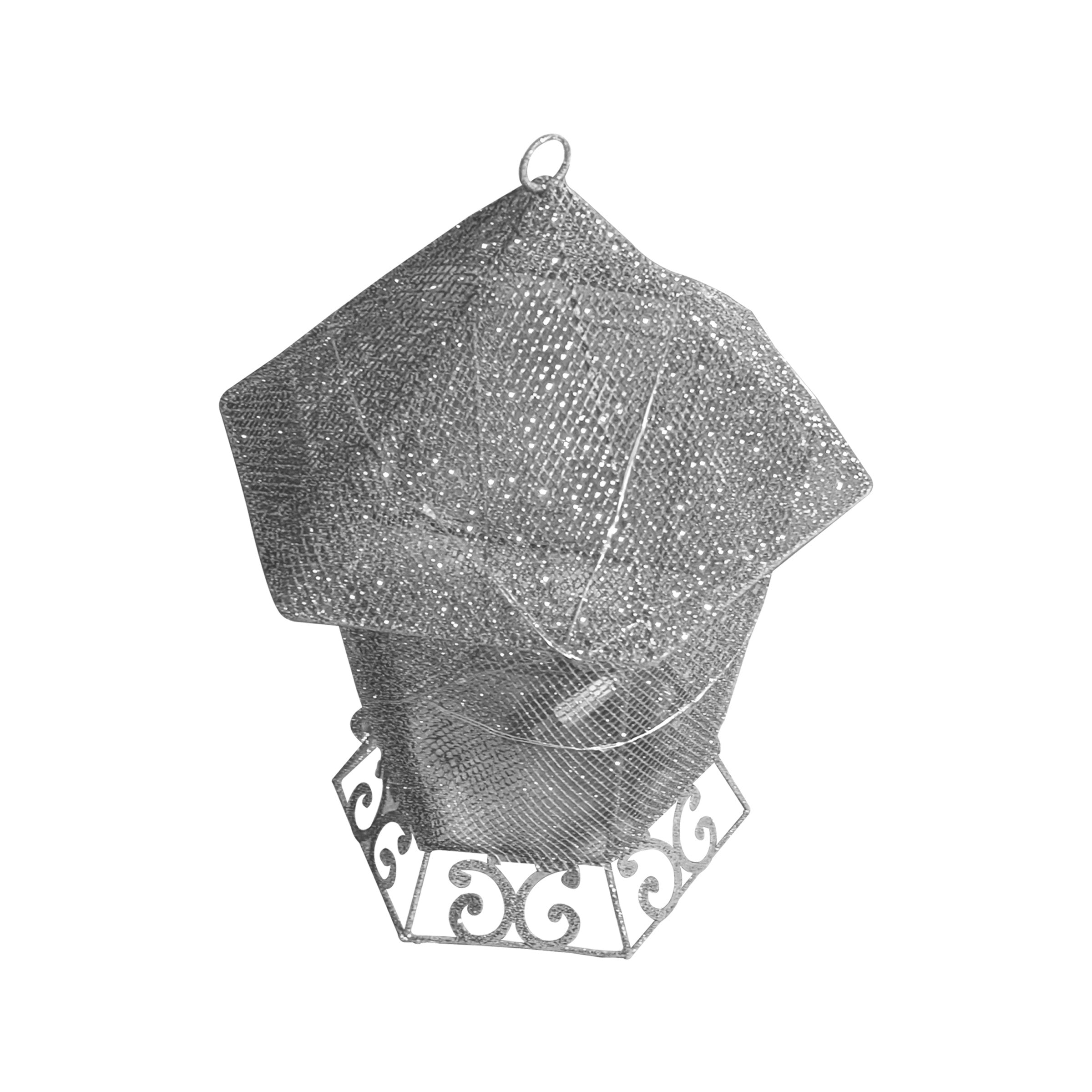 Ramadan Pendant-LED Silver 30cm - RM25-380