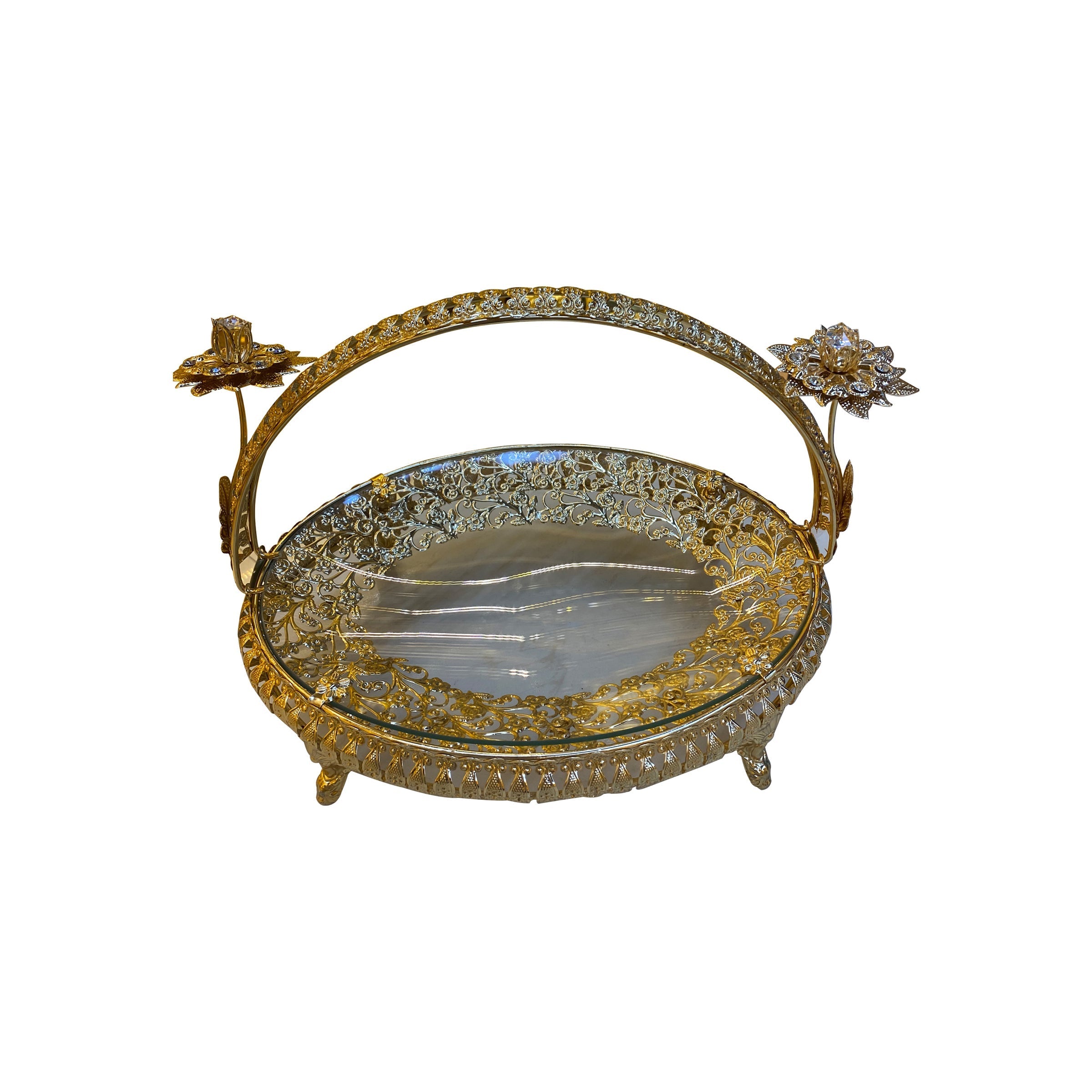 Candy Tray 25x19x23cm Gold - SJ1121M