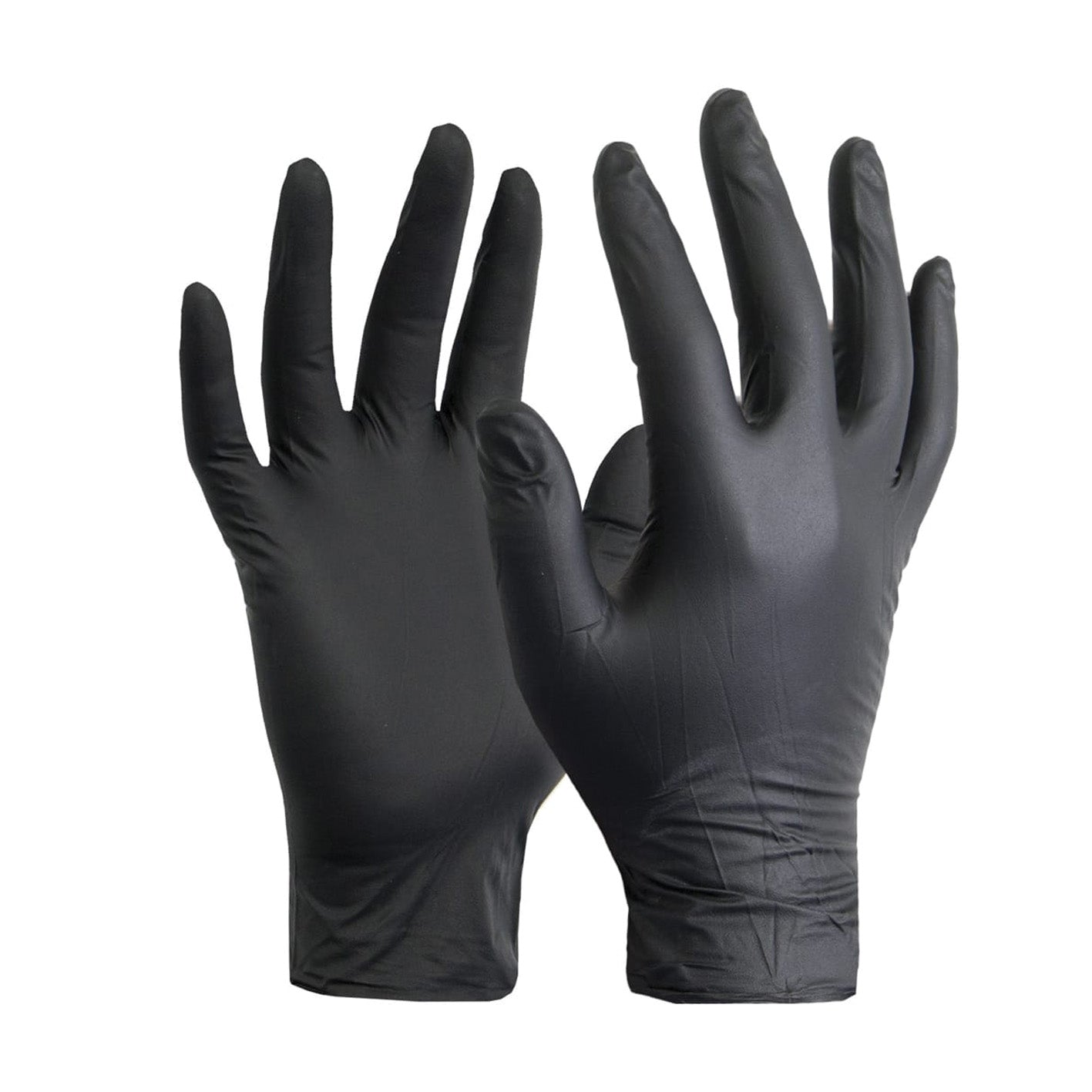 GLOVES NITRILE BLACK