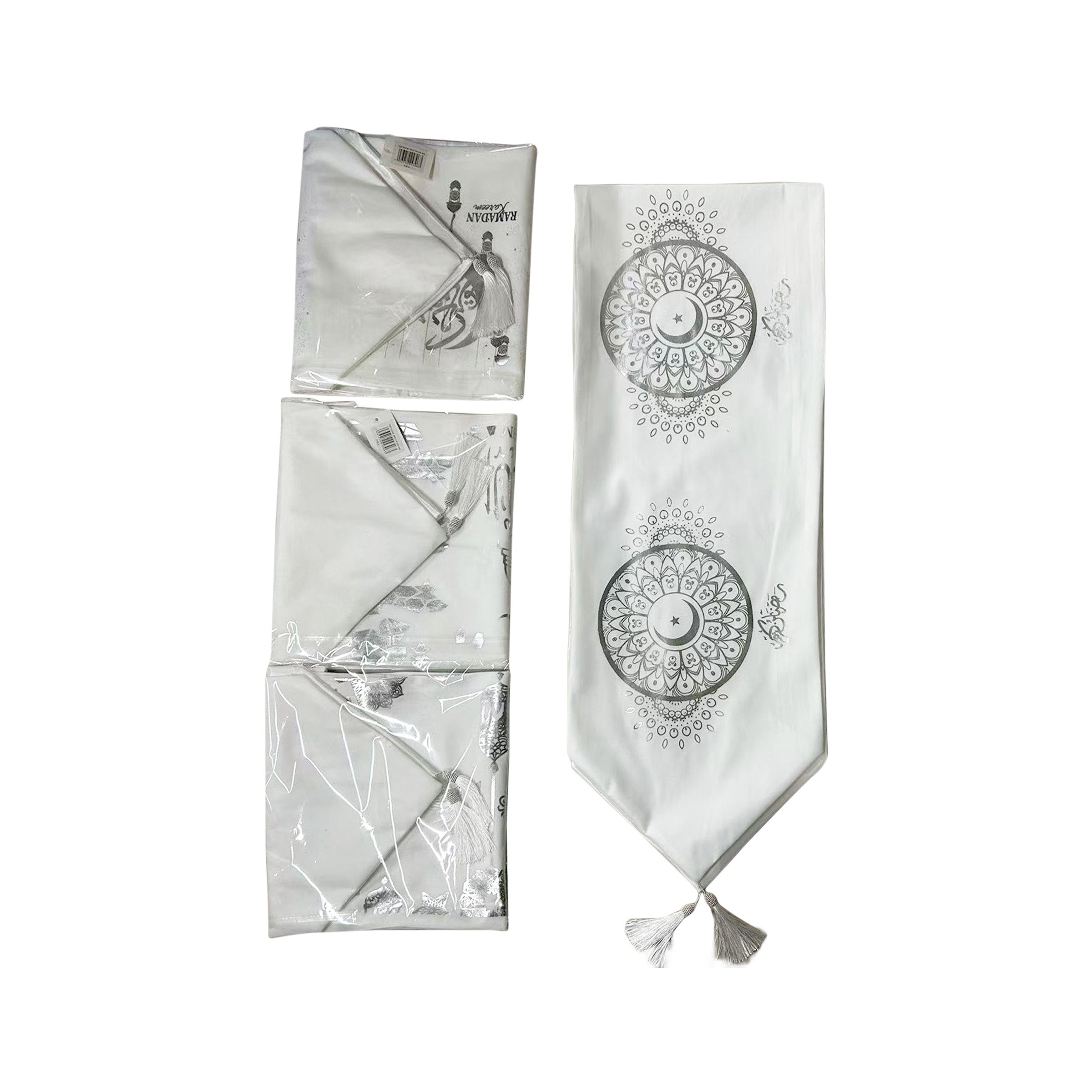 Ramadan Table Runner Mix 5 designs 180x33cm - TR180-WS
