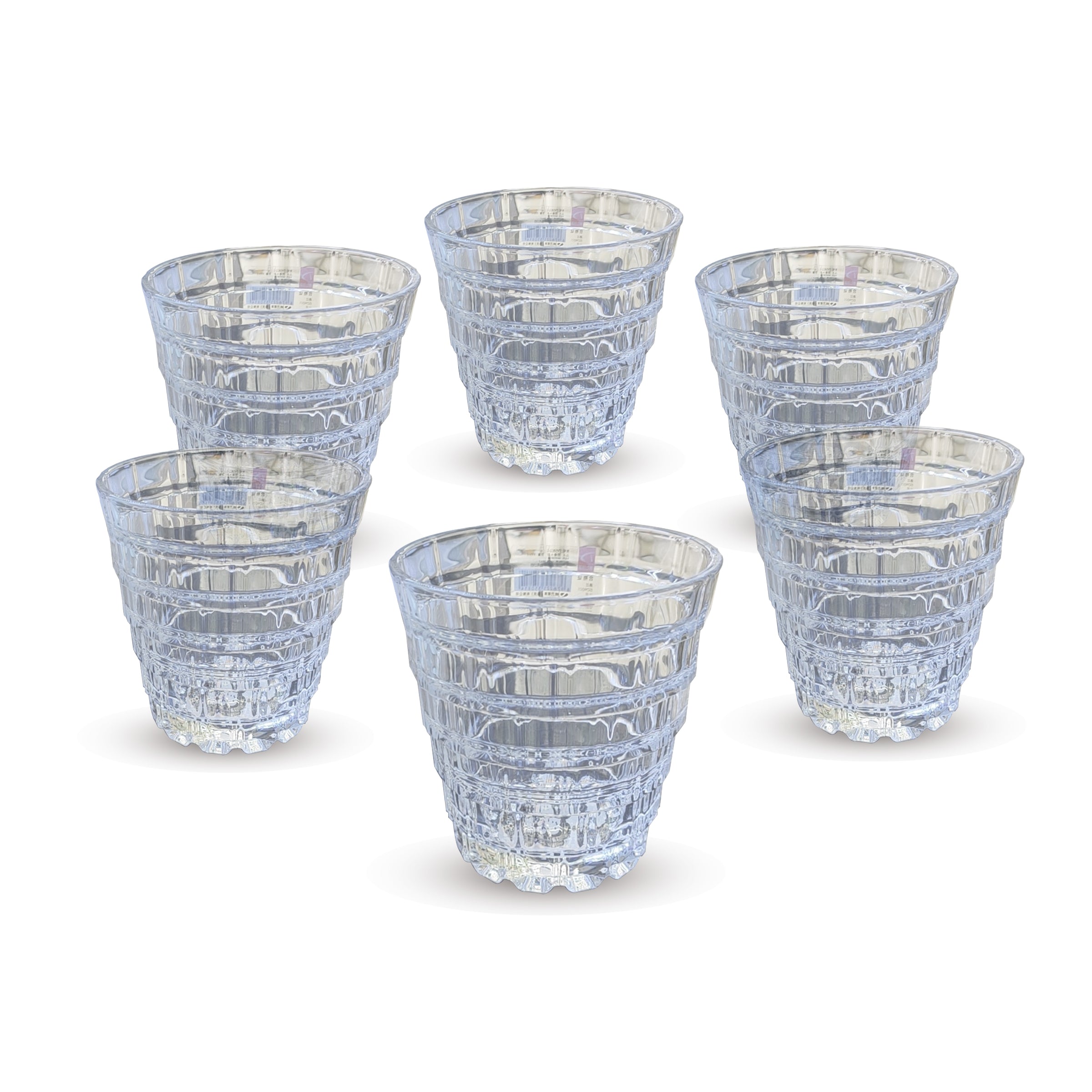 Glass Cup 6ps Set - TY5901-1