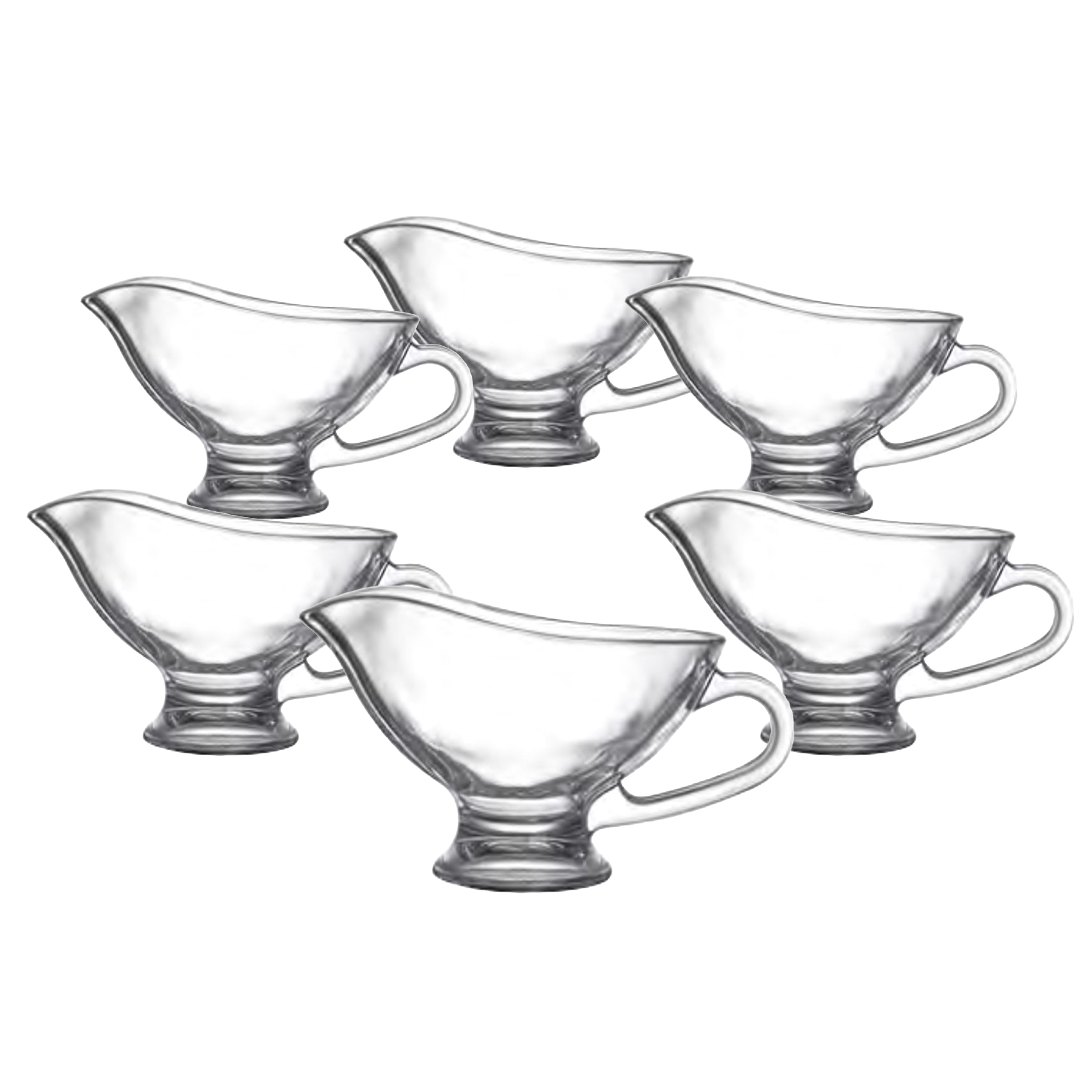 Glass Sauce Bowl Set 6pcs Set - UH1202