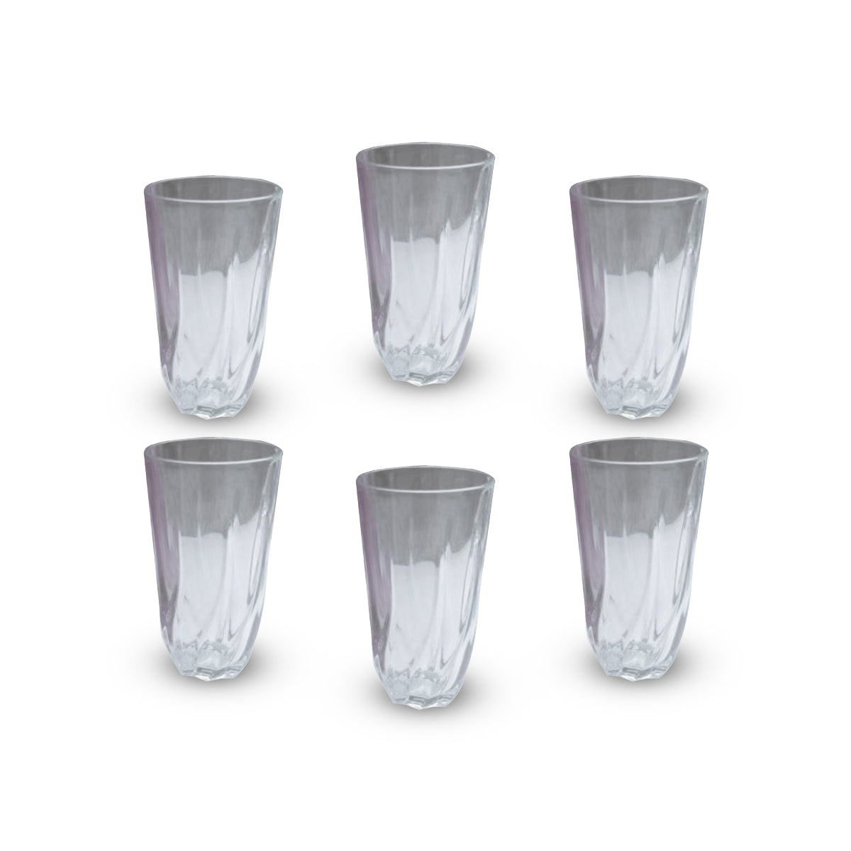 Glass Cup 6pcs Set 285ml - WB16618