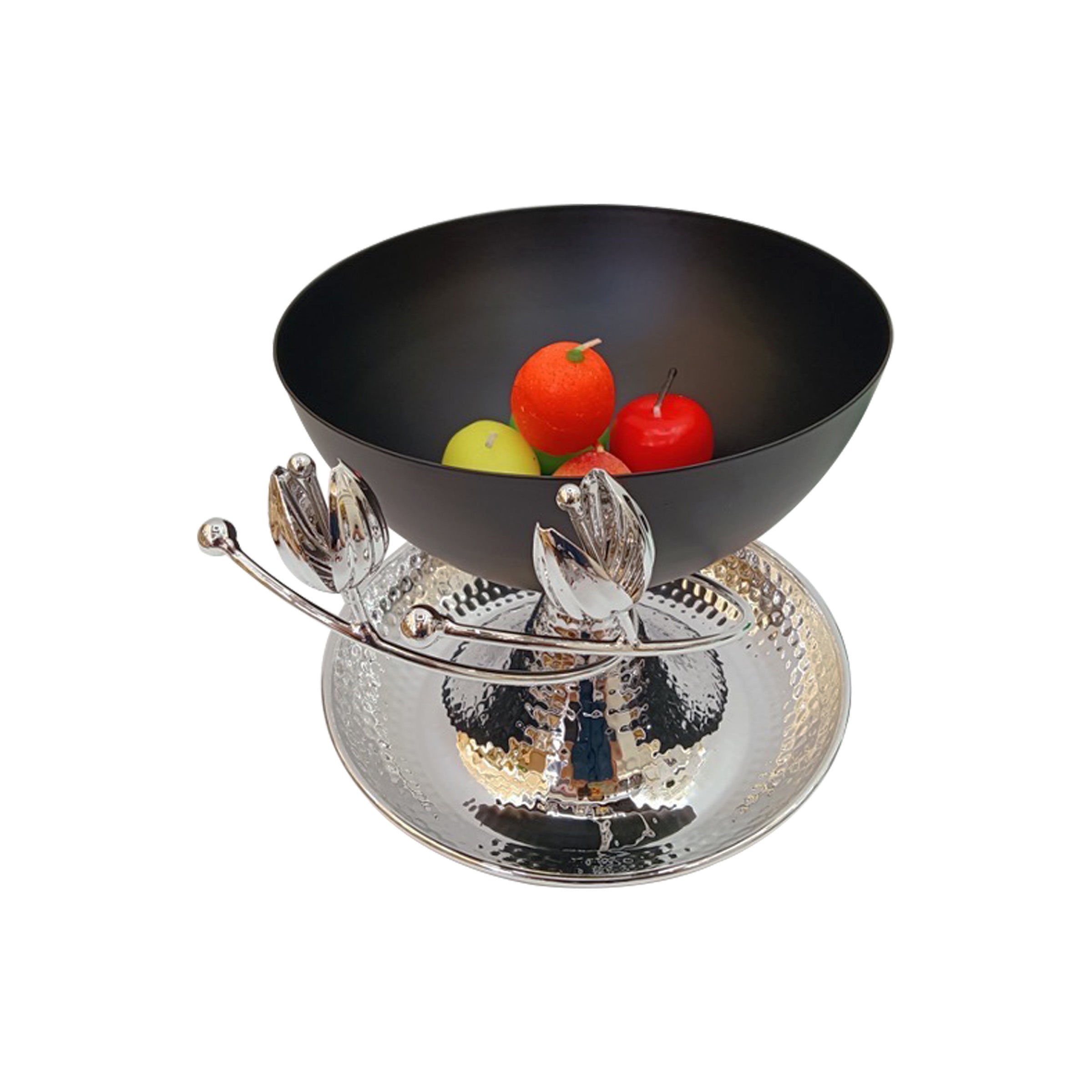 Candy Bowl 1pc Black - ZL24-102M