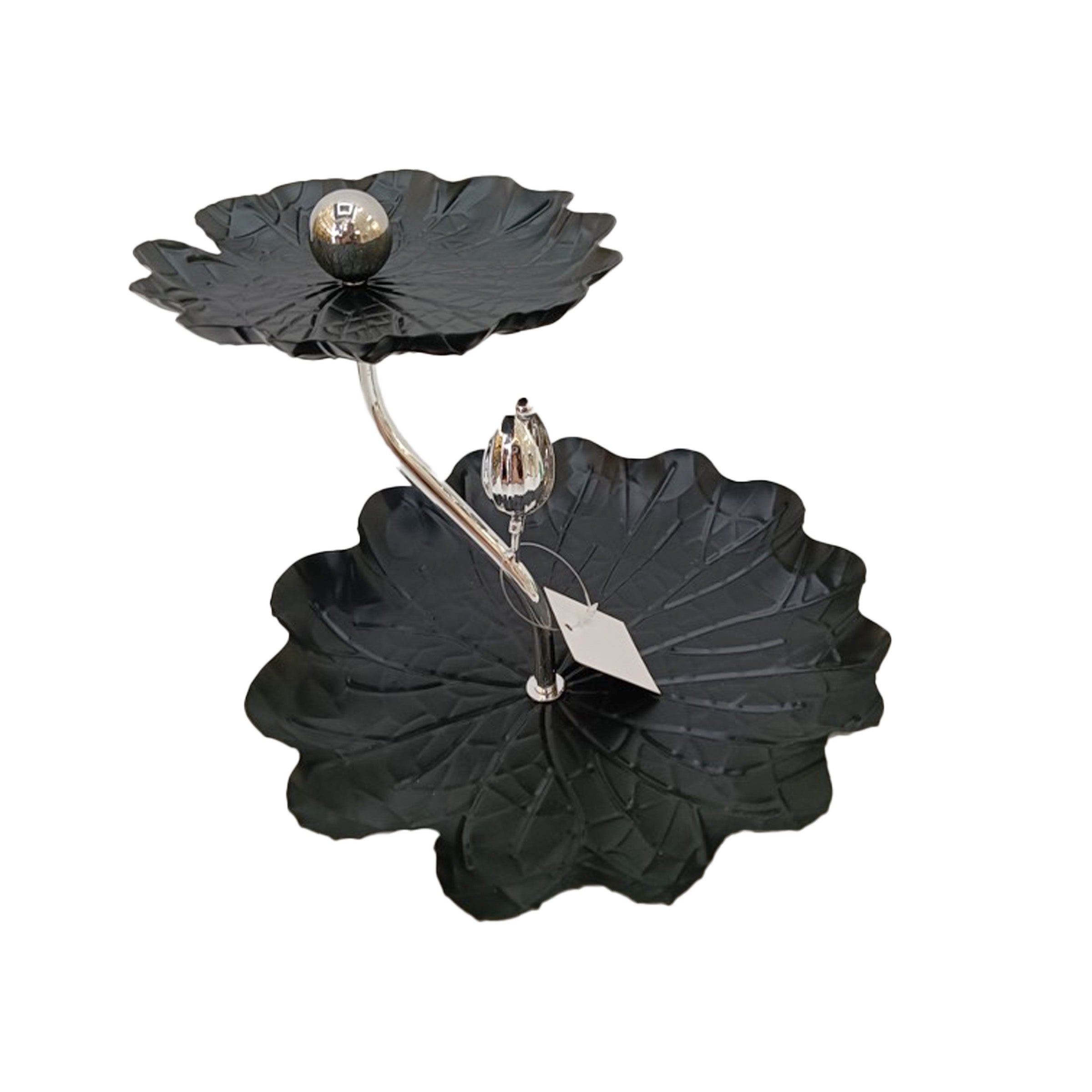 Candy Tray 2 Layers Black - ZL24-298H