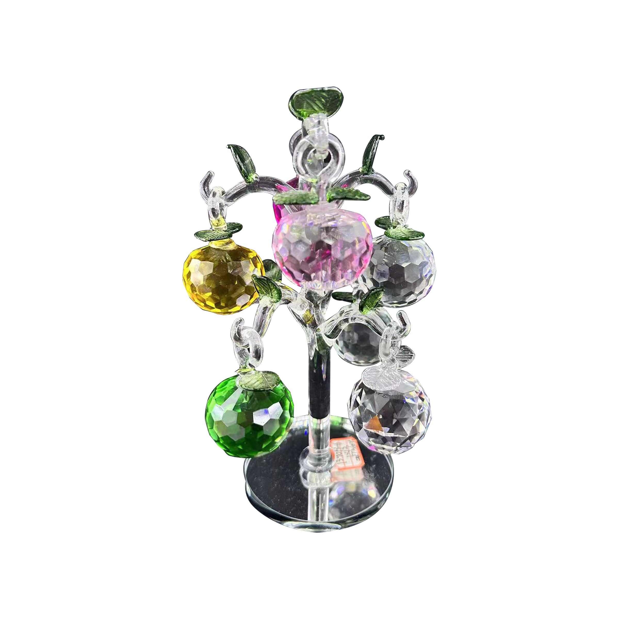 Crystal Decorative Apple Tree - 1221A-8