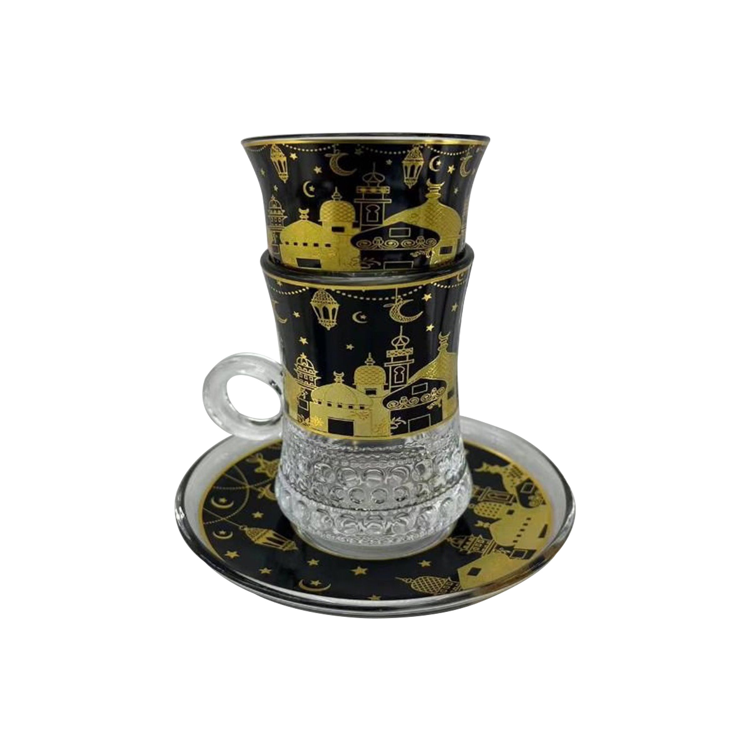 Glass Cup Set - 1523-1