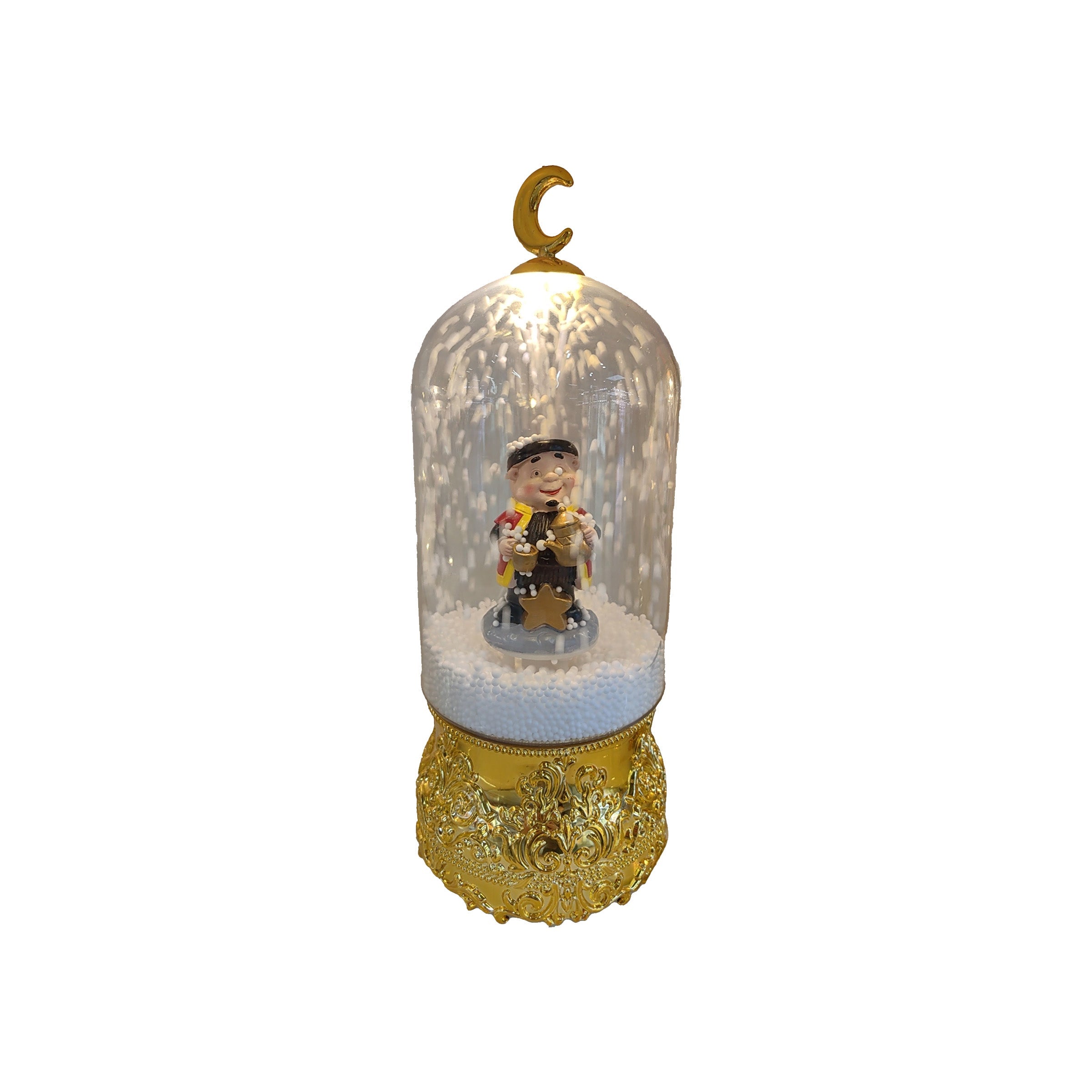 Ramadan Lantern with Music - Gold 202365
