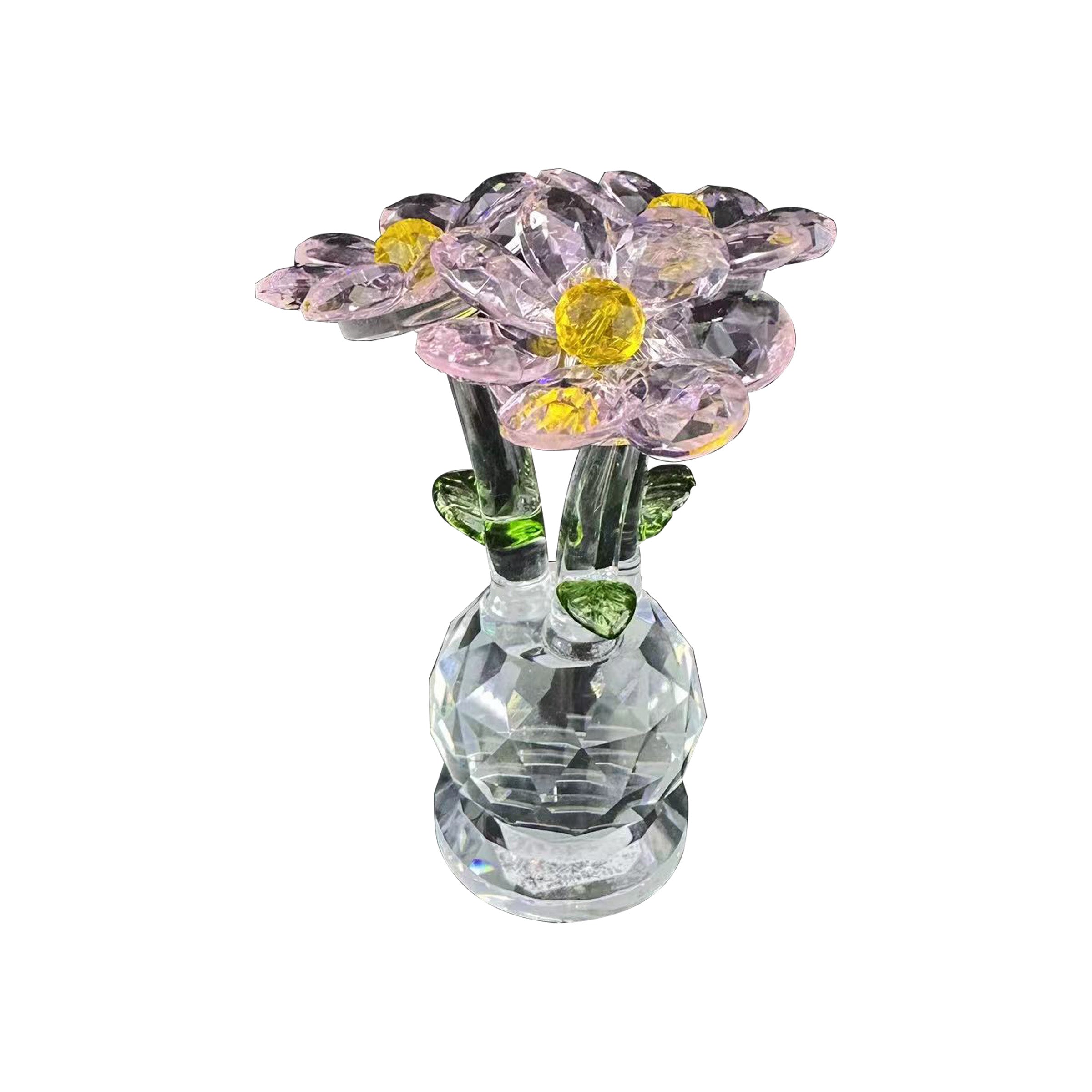 Crystal Decorative Flower - 2168