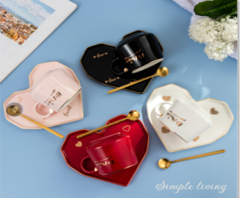 COFFEE CUP 1 SET (CUP, SAUCER, & SPOON) JY3518