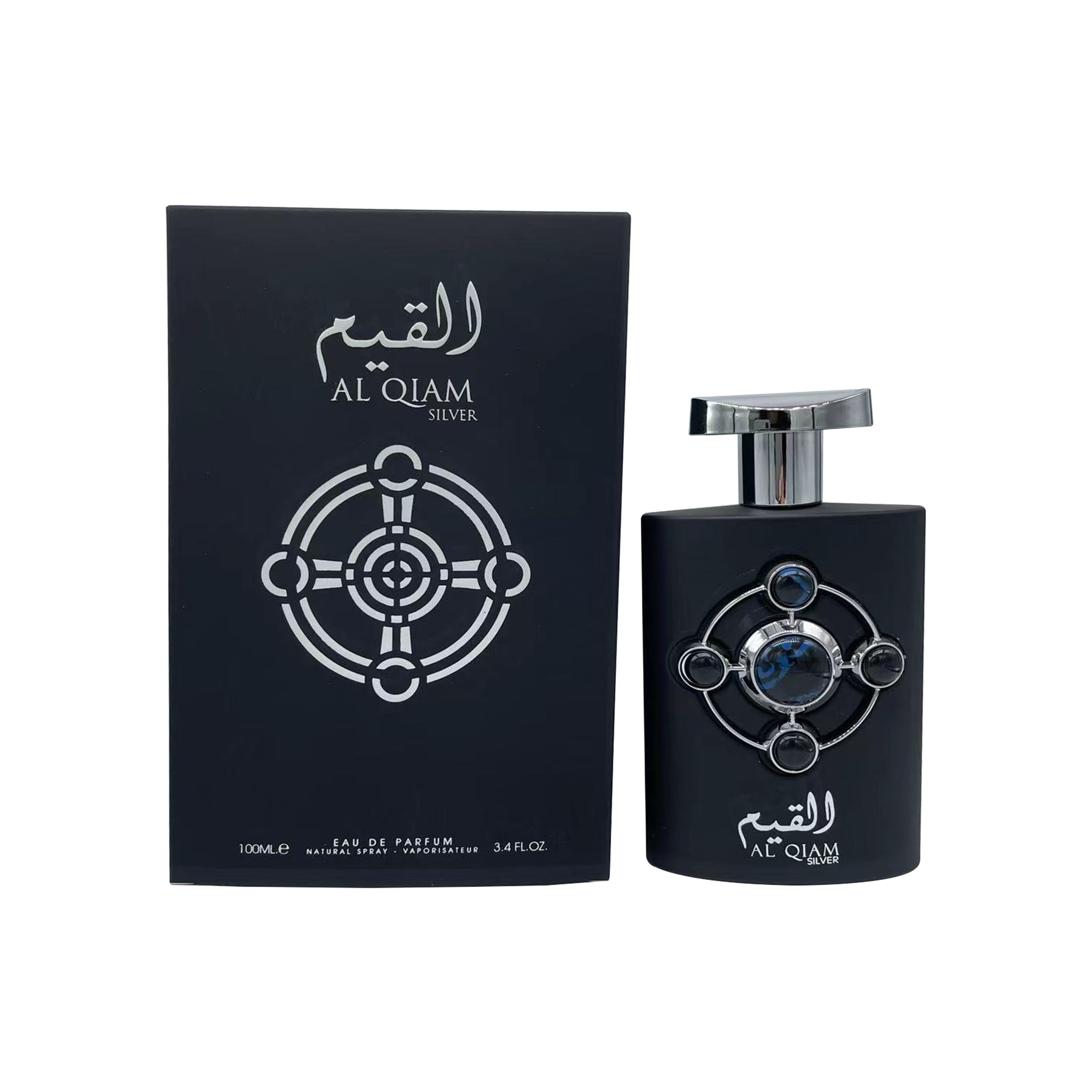Perfume 100ml AL QLAM SILVER - 3007