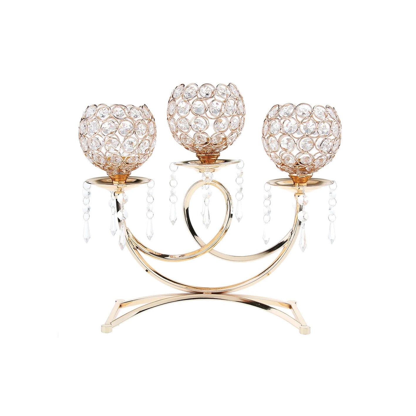 Crystal Candle Holders - 32416-25