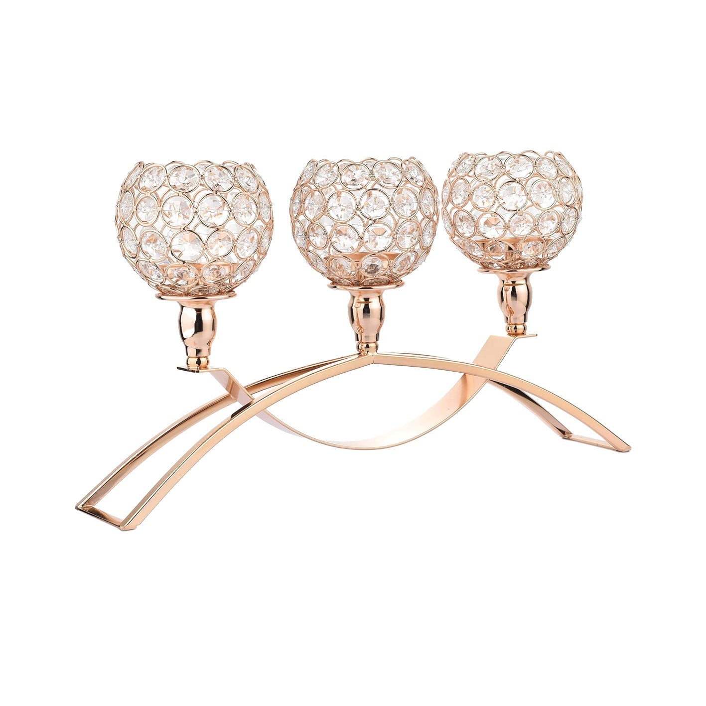 Crystal Candle Holders - 34216-11