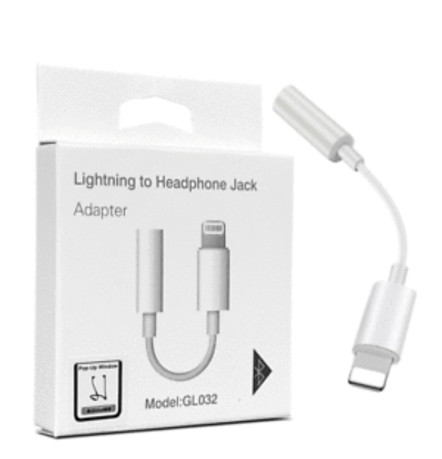 LIGHTNING TO PHONE JACK PACK OF 50