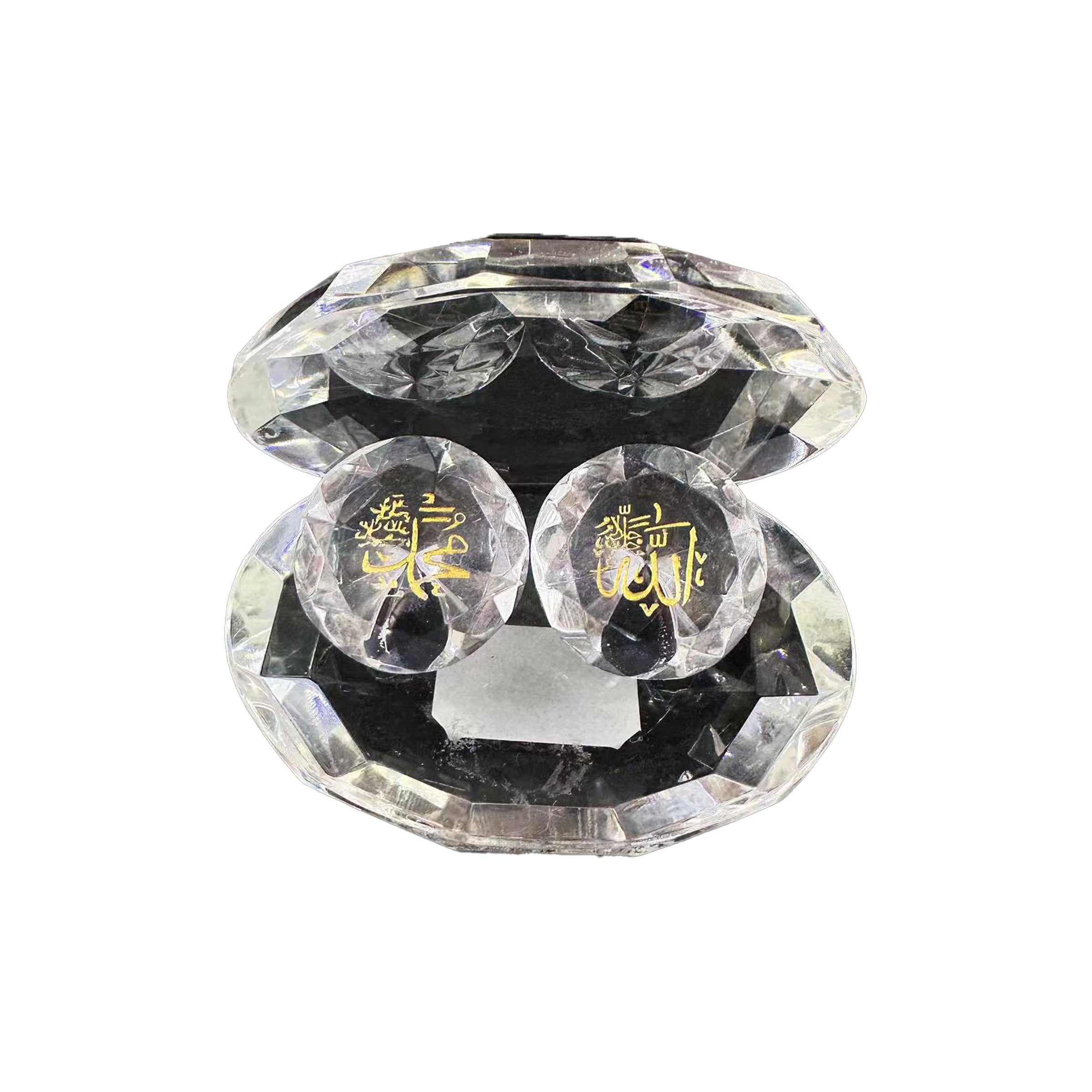 Crystal Decorative Clam Islam Allah Mohamad - 590E
