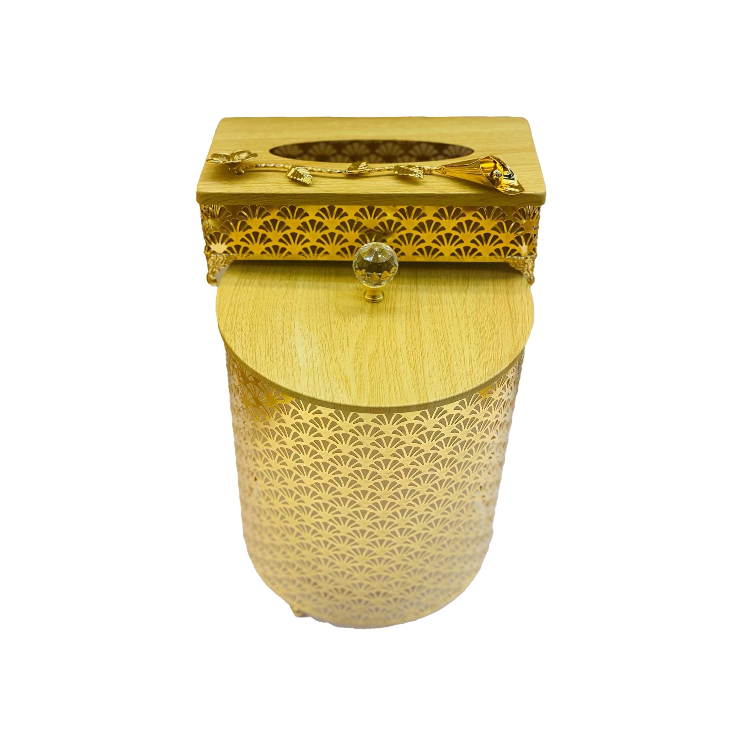 Trash Bin + Tissue Box Set - 634