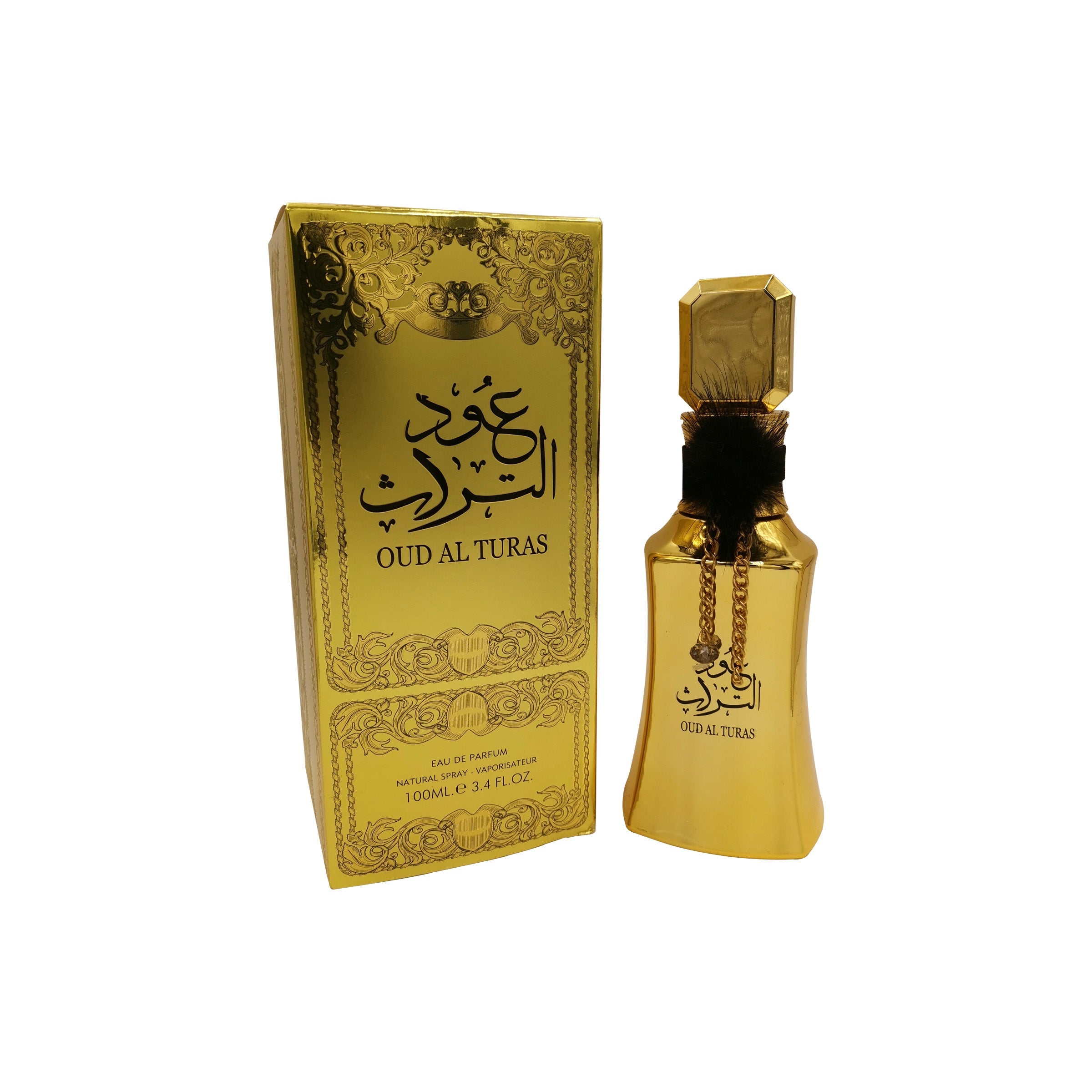 Perfume Oud Al Turas Gold 100ml - 6363
