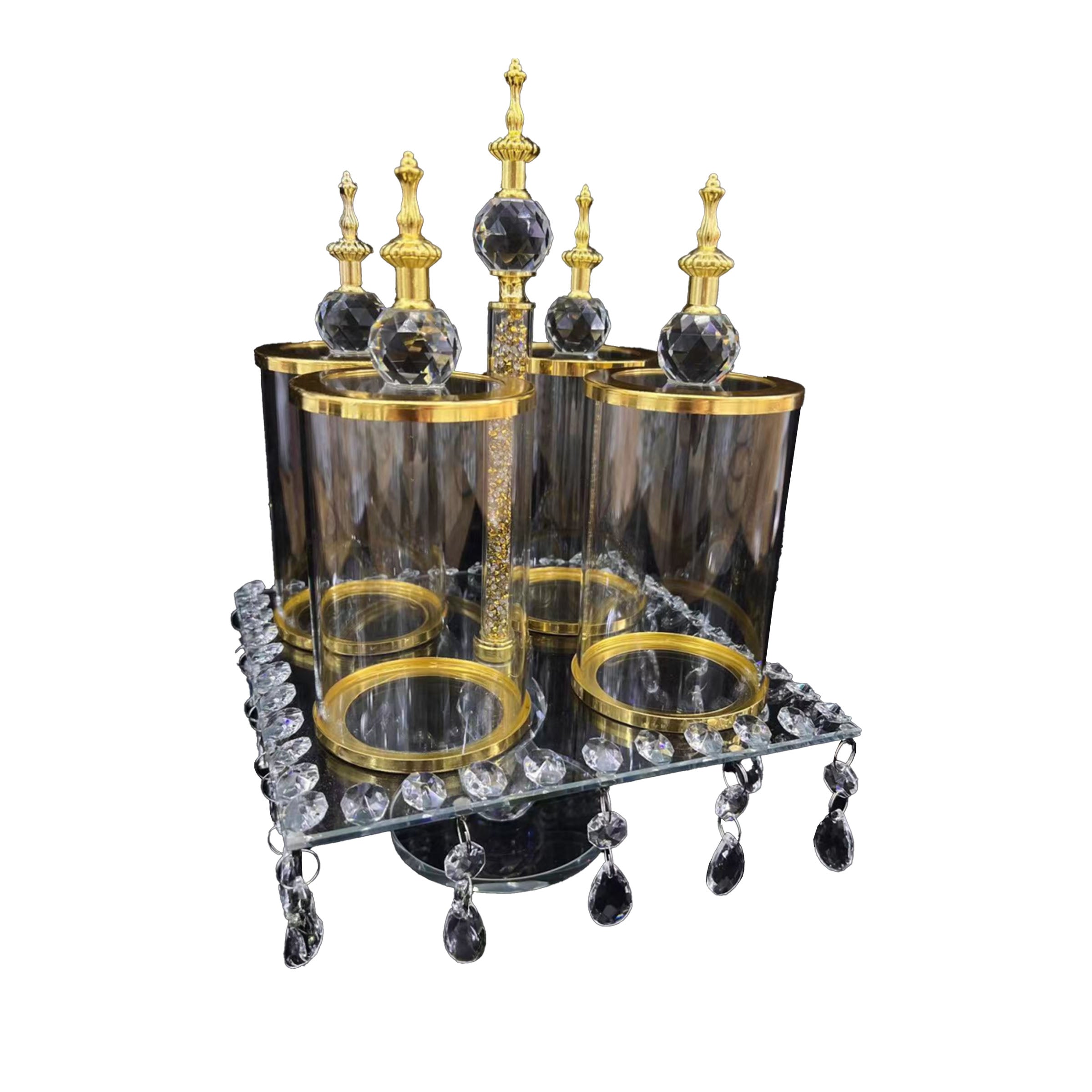 Storage Jar + Tray Set (5pcs) - 695