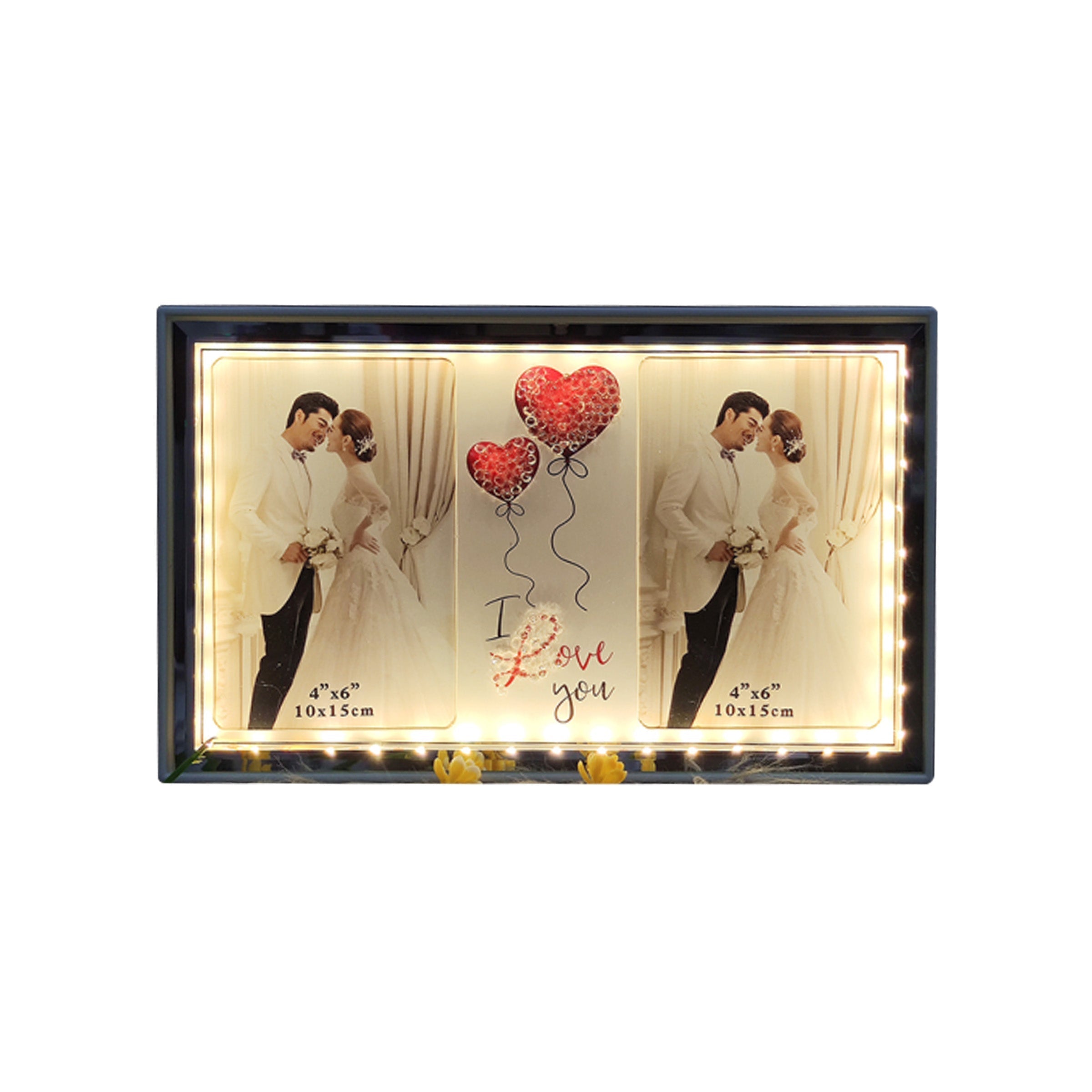 Photo Frame with LED Warm Light - 7149