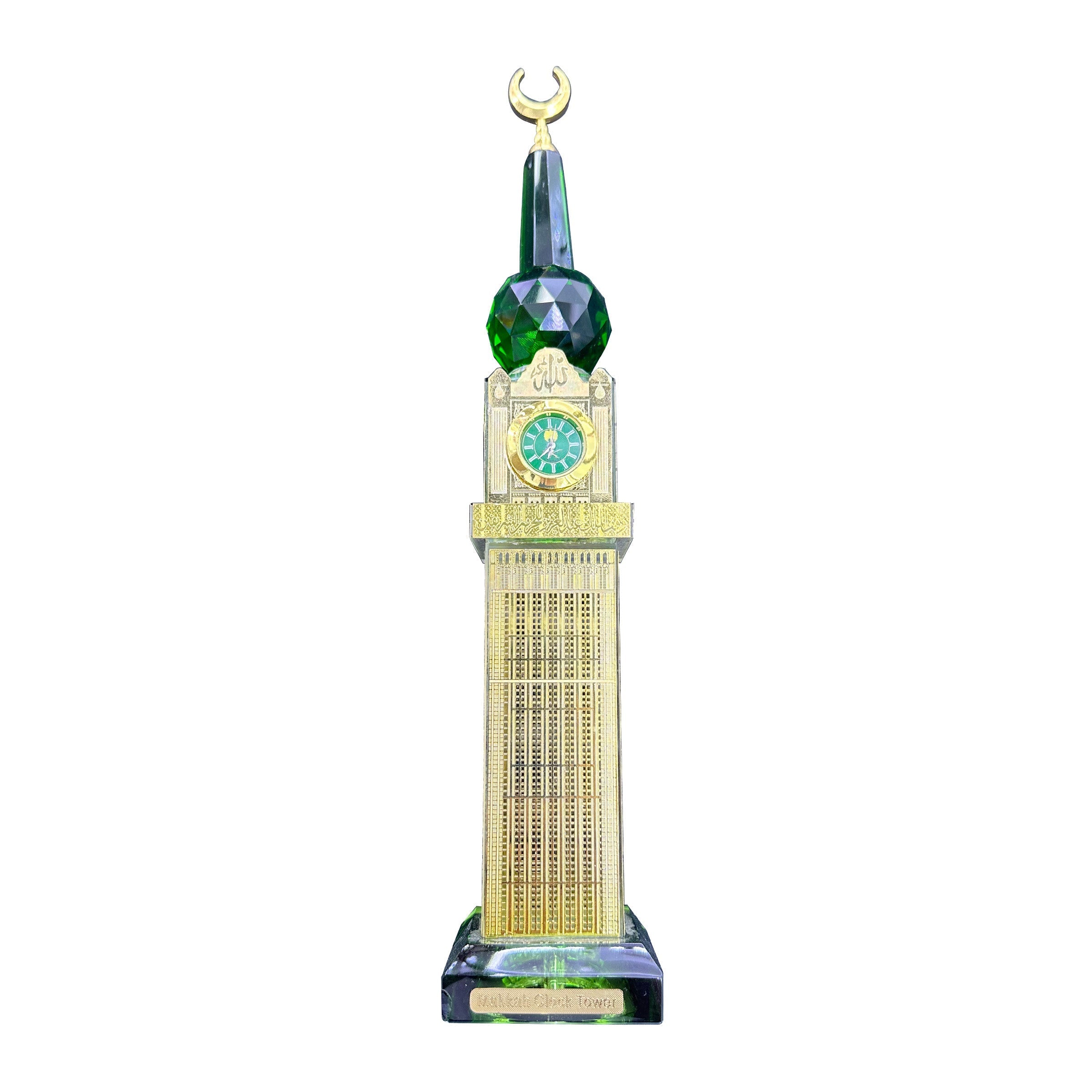Crystal Decor with Light Mecca Tower 50x50mm - 7804-20